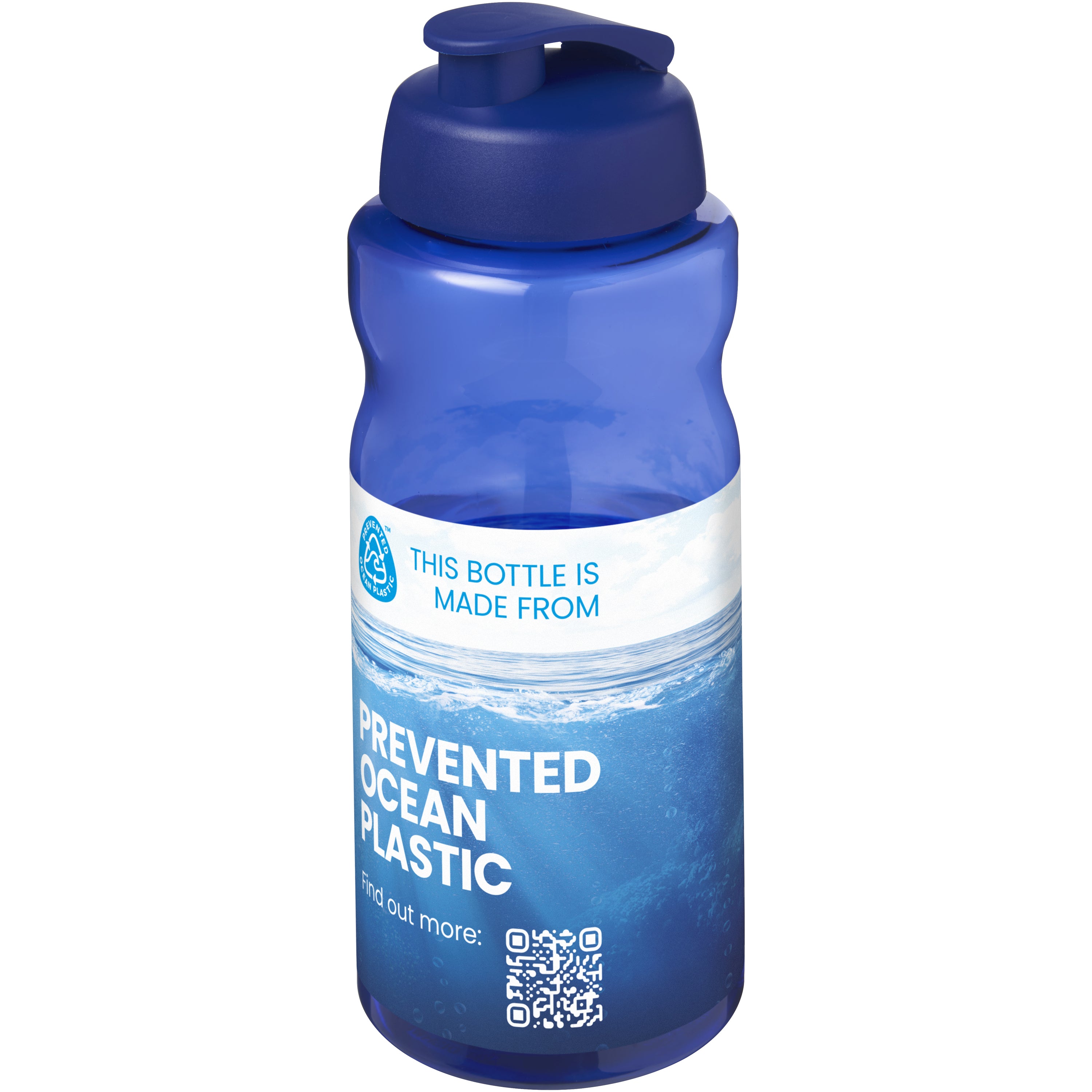1L Prevented Ocean Plastic Water Bottle