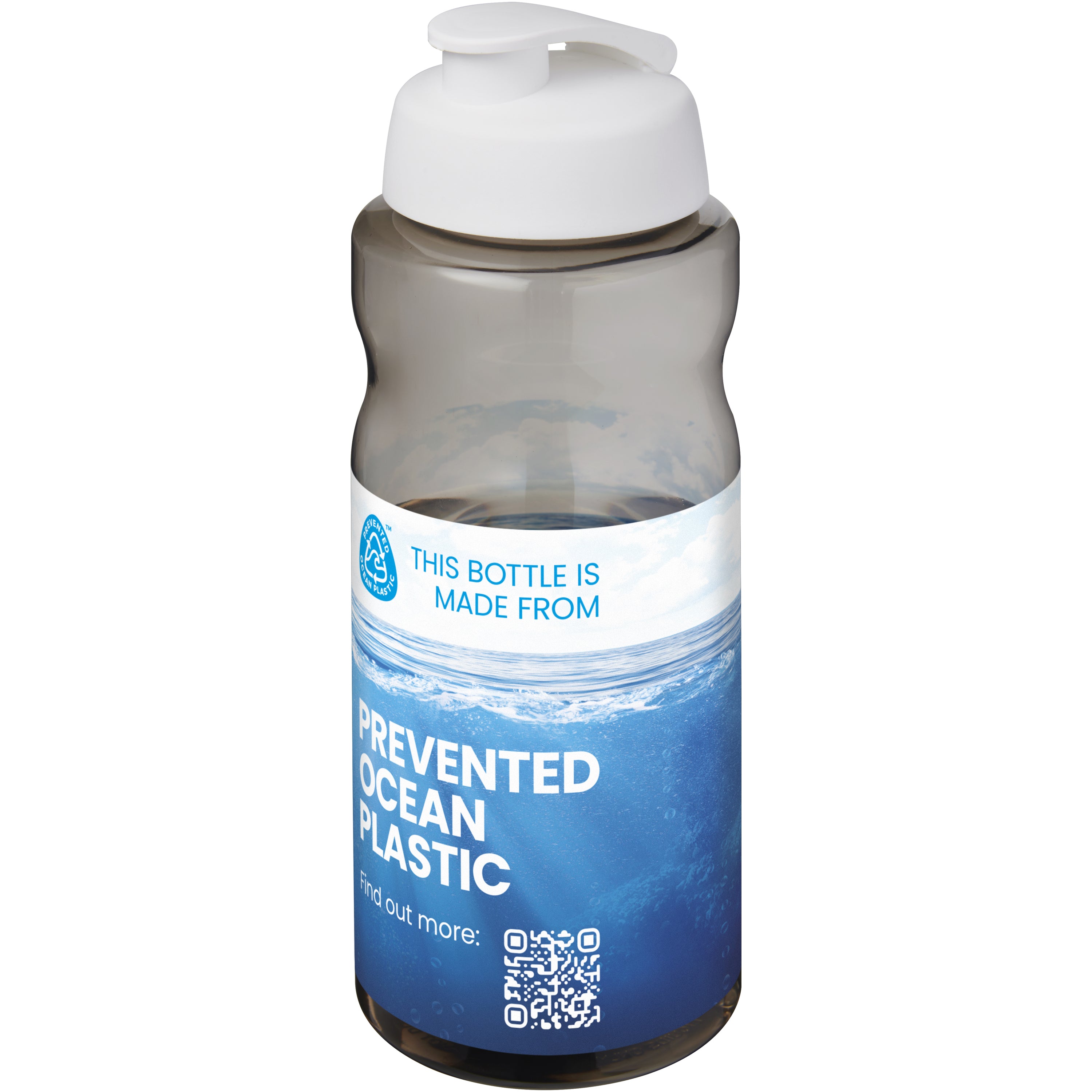 1L Prevented Ocean Plastic Water Bottle