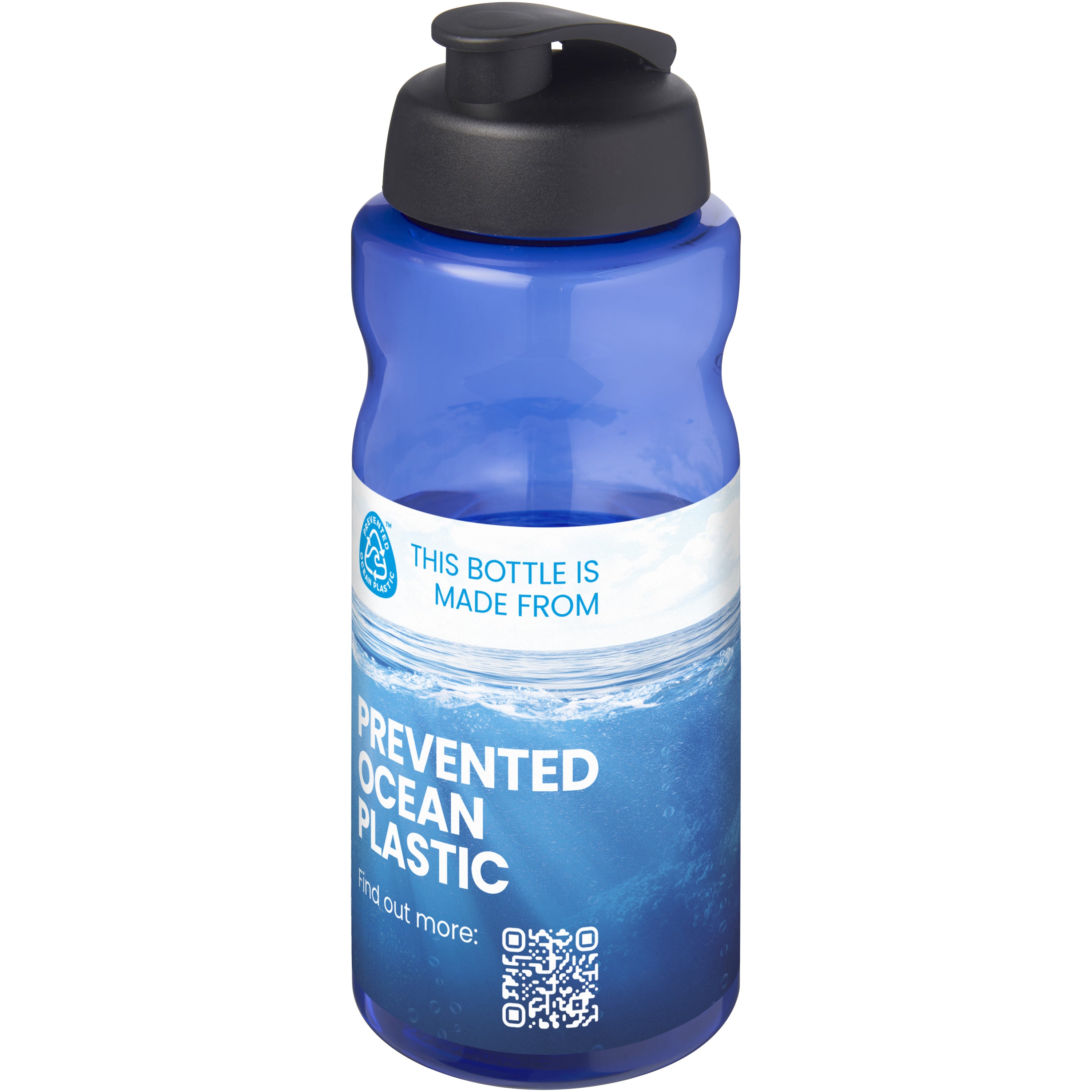 1L Prevented Ocean Plastic Water Bottle
