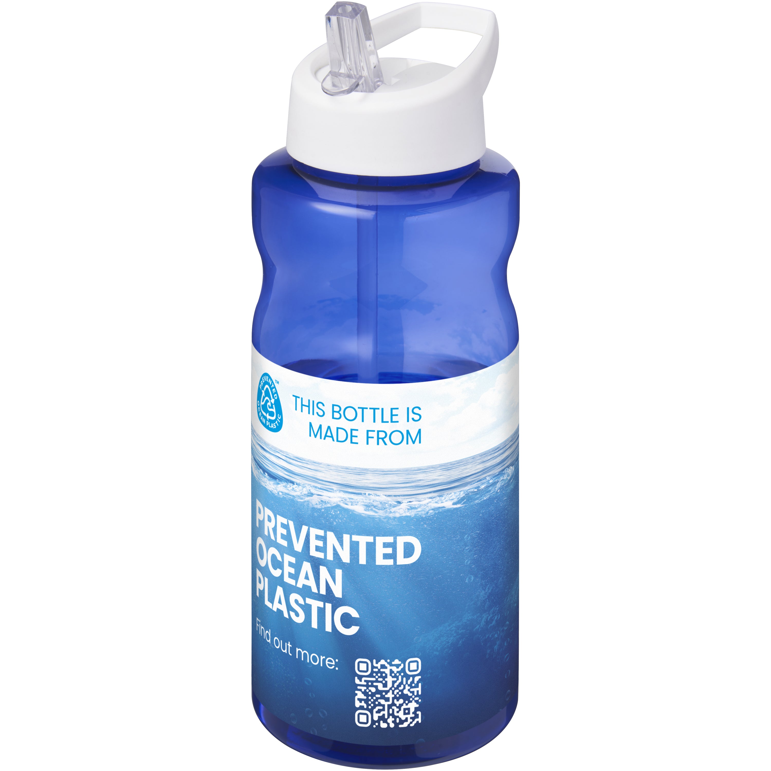Eco Base 1L Recycled Plastic Sports Bottle