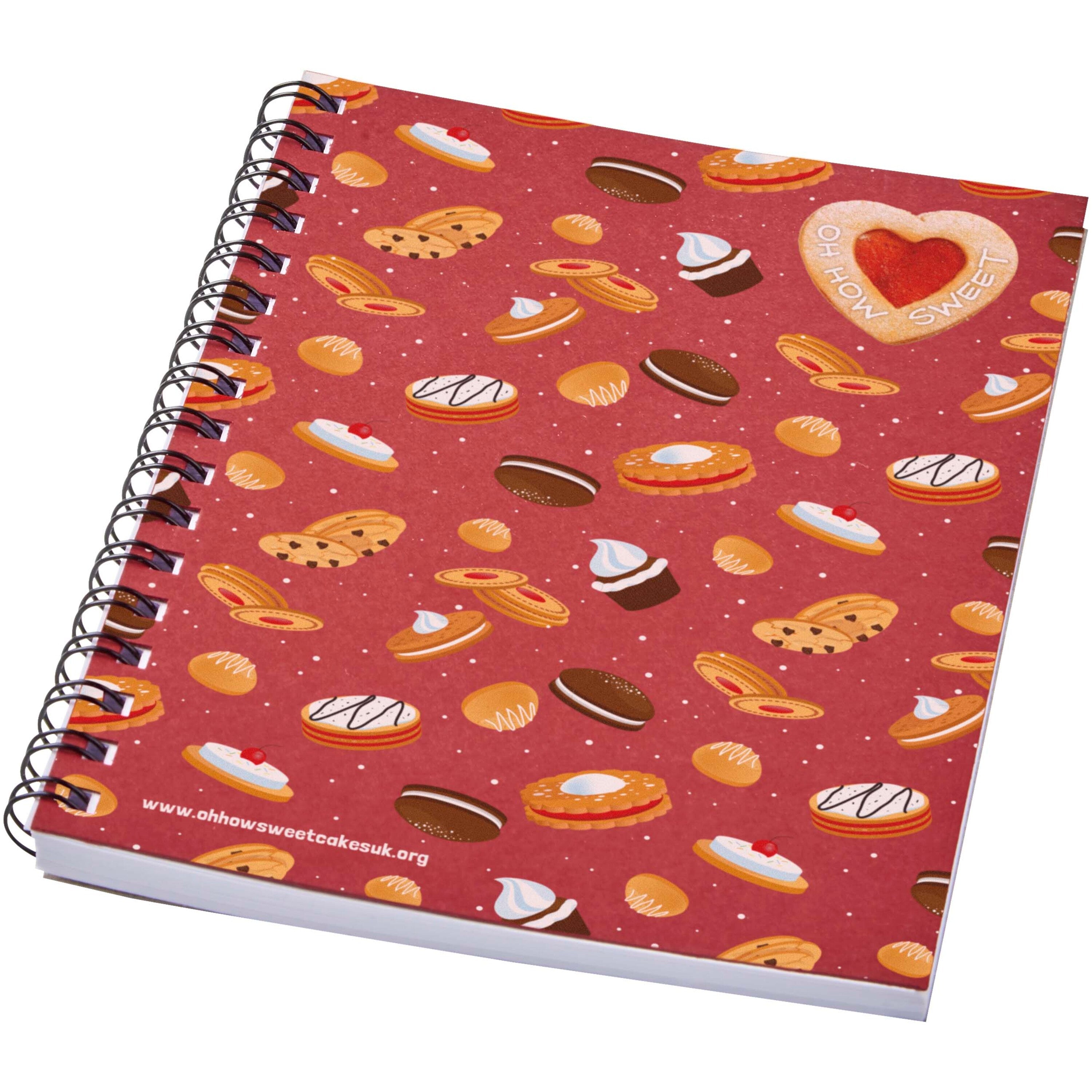 Desk Mate A6 Colourful Spiral Notebook
