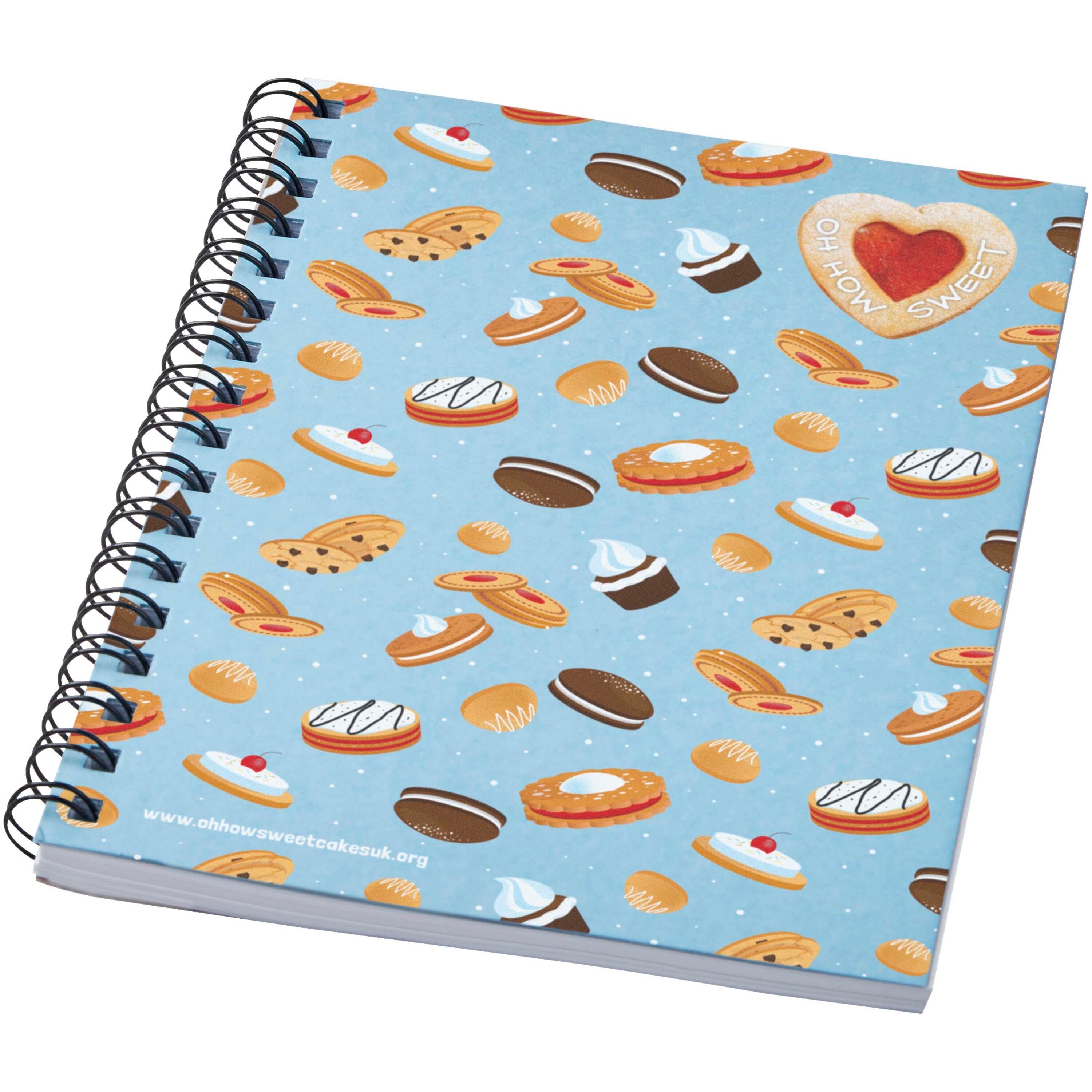 Desk Mate A6 Colourful Spiral Notebook