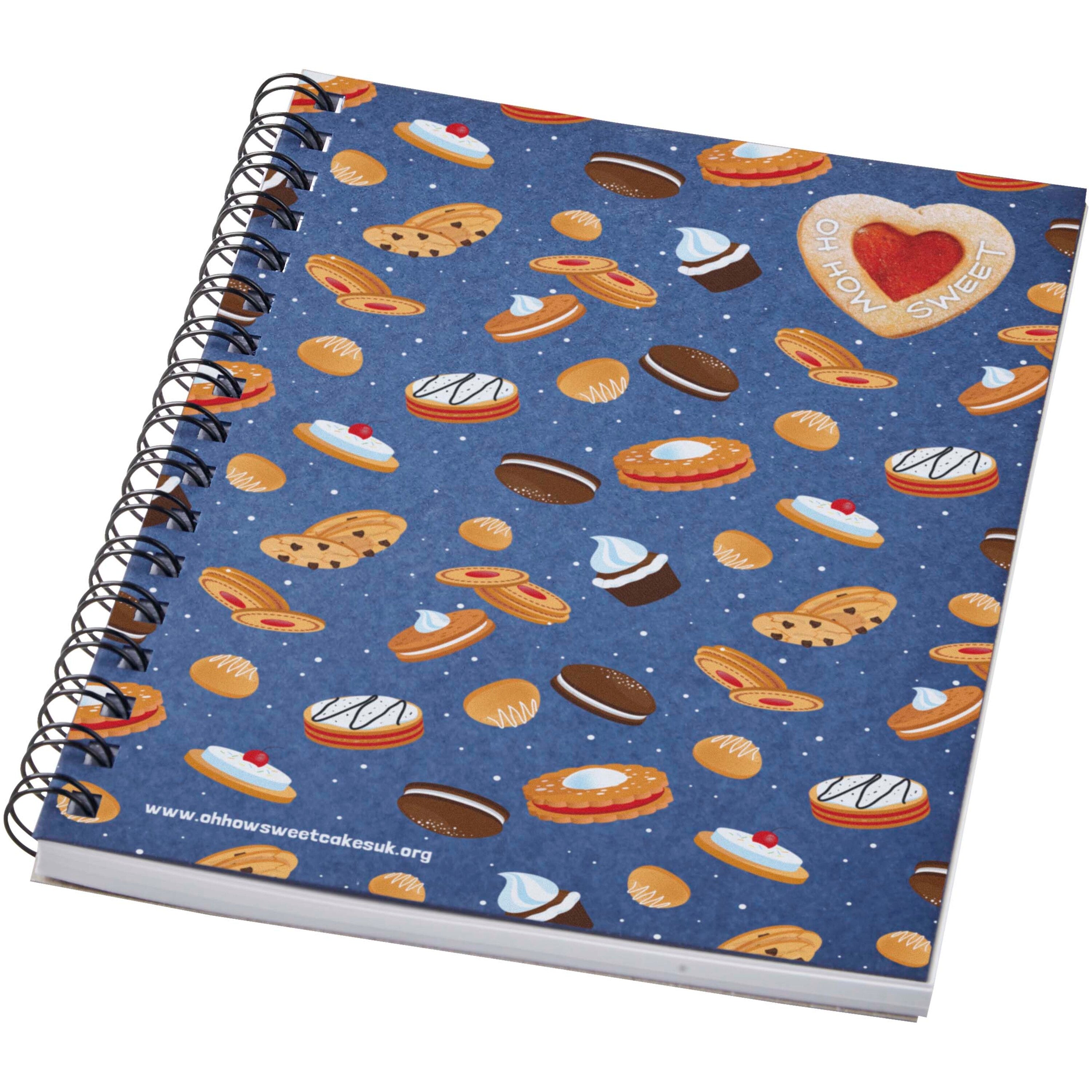 Desk Mate A6 Colourful Spiral Notebook