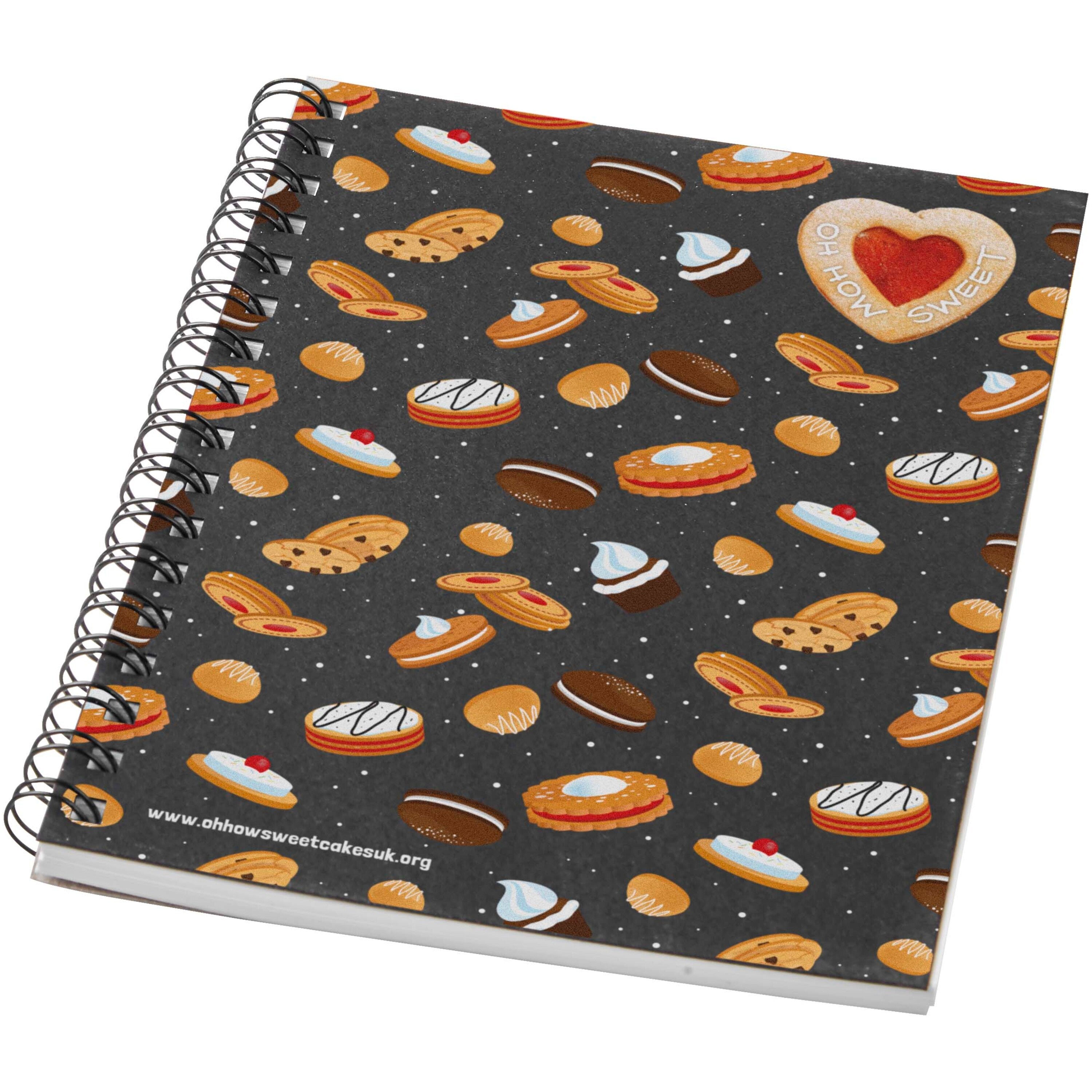 Desk Mate A6 Colourful Spiral Notebook