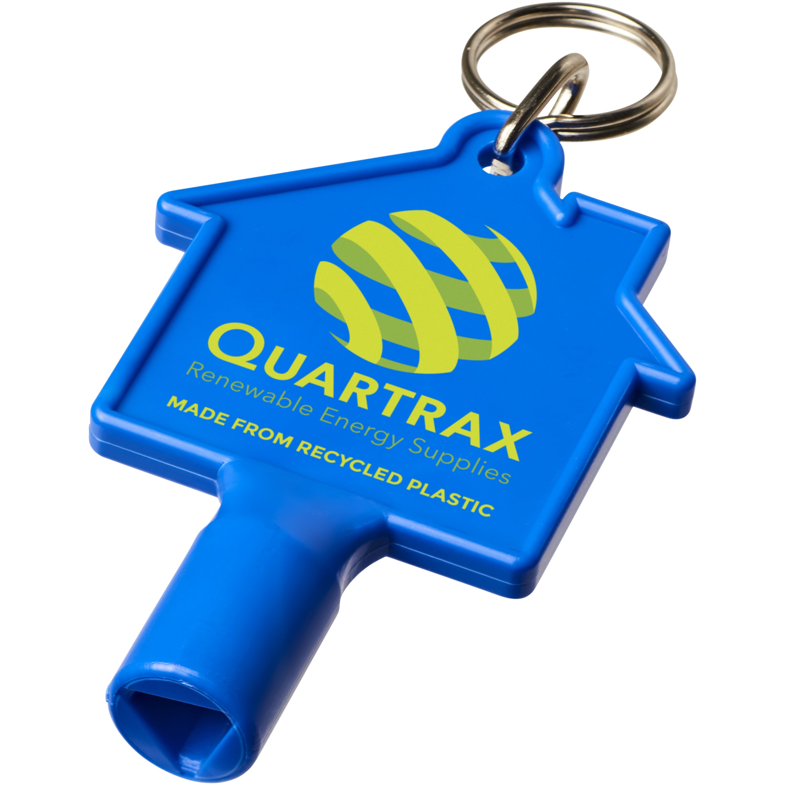 House Shaped Recycled Utility Key Keyring