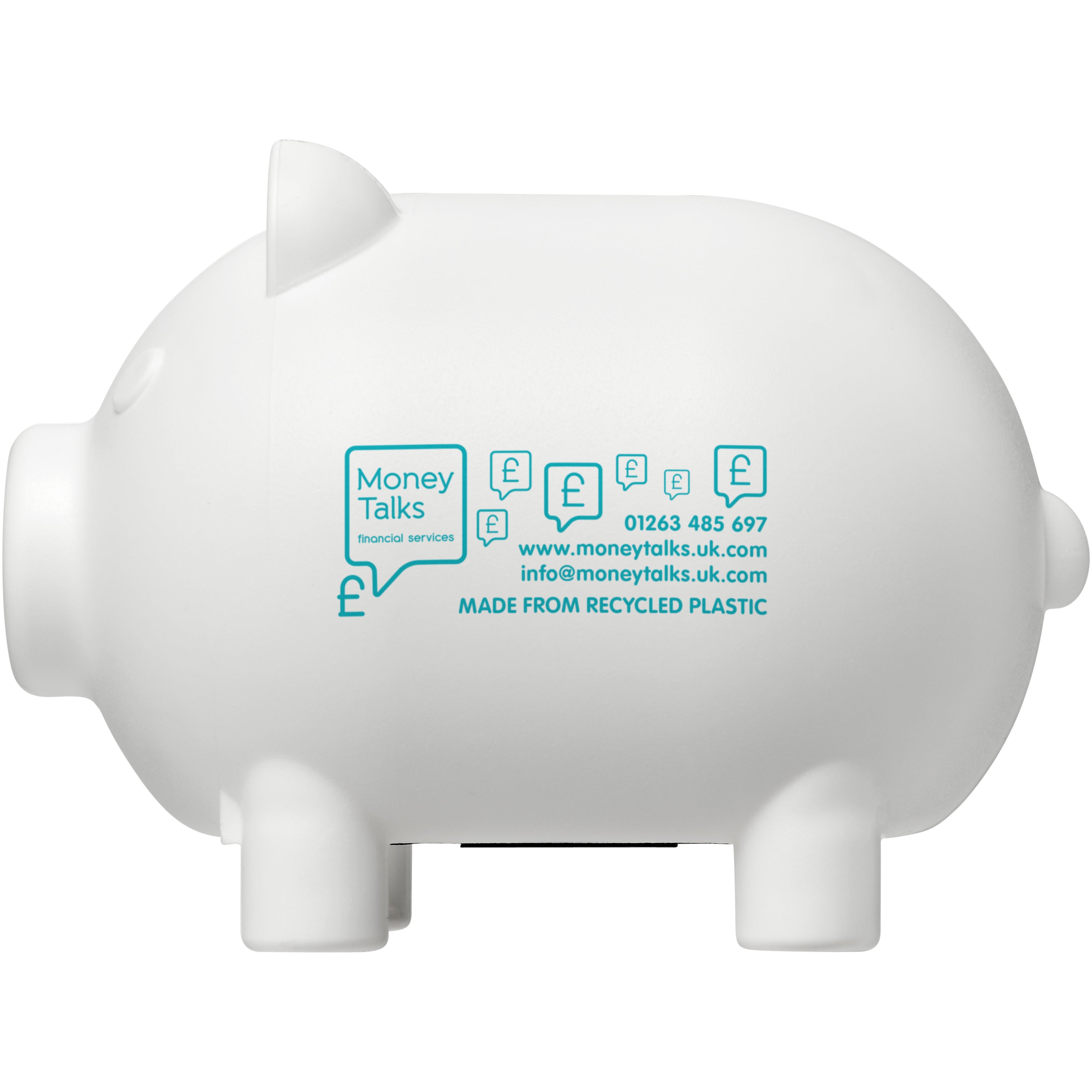 Oink Upcycled Plastic Piggy Bank