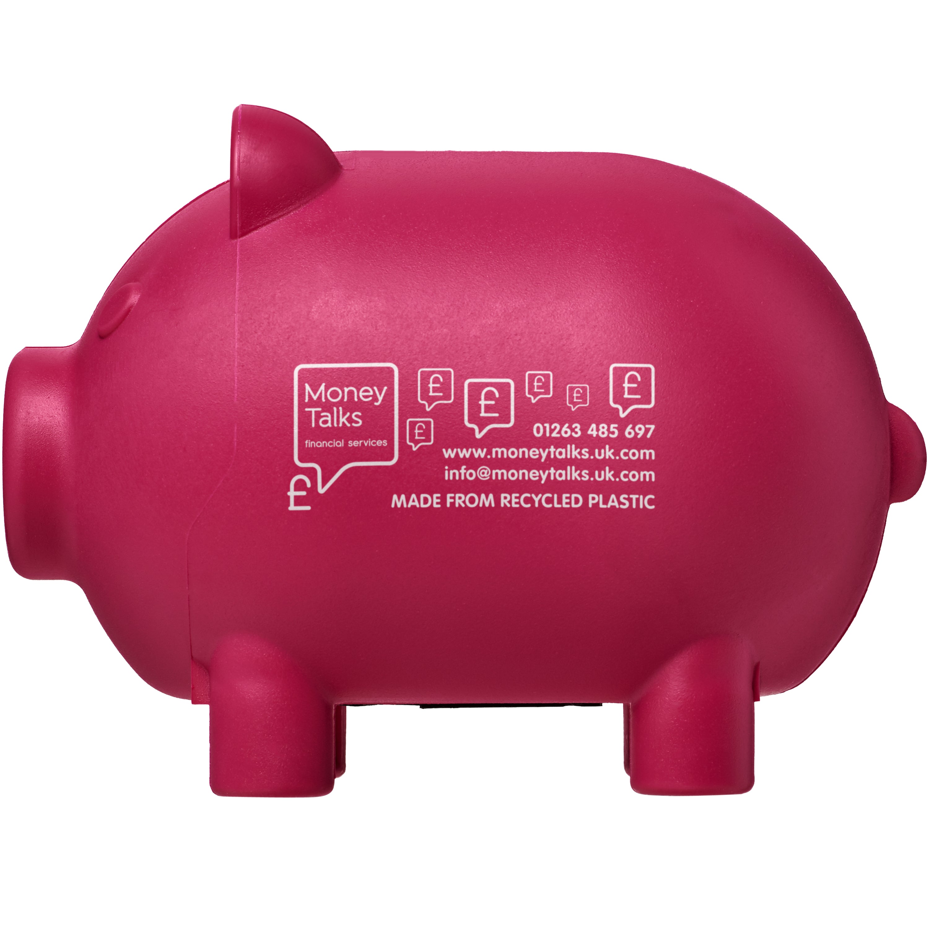 Oink Upcycled Plastic Piggy Bank