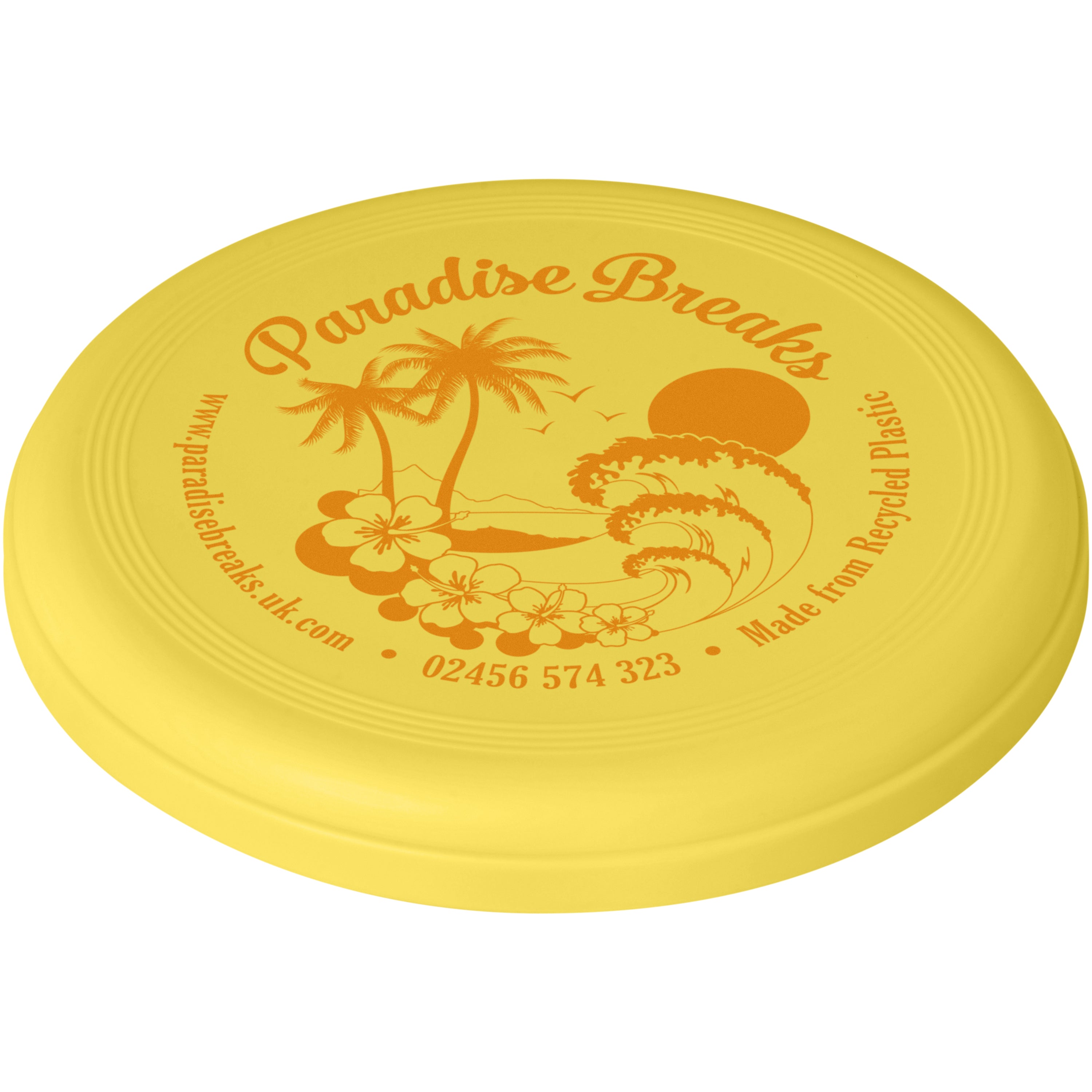 Crest Recycled Plastic Frisbee