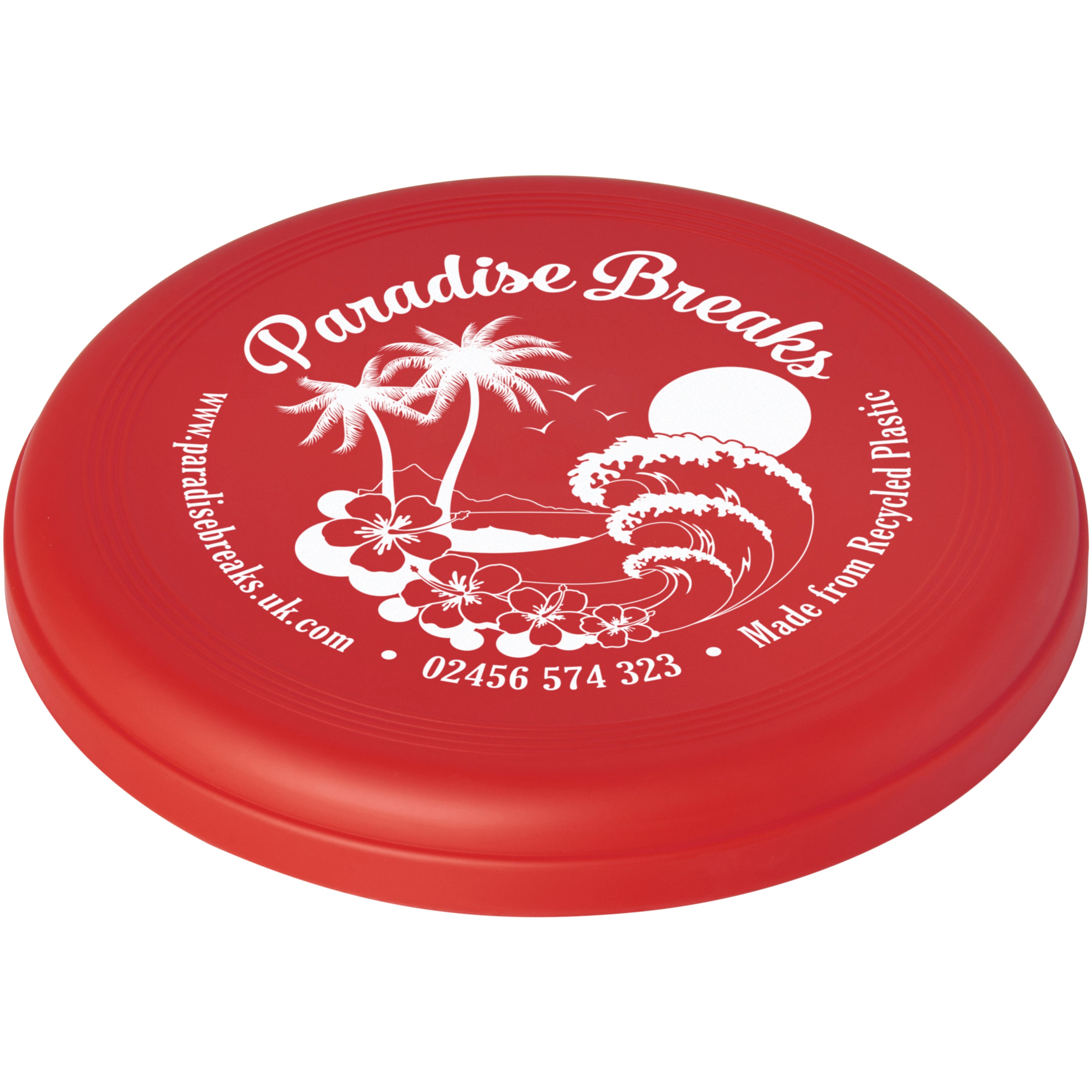 Crest Recycled Plastic Frisbee