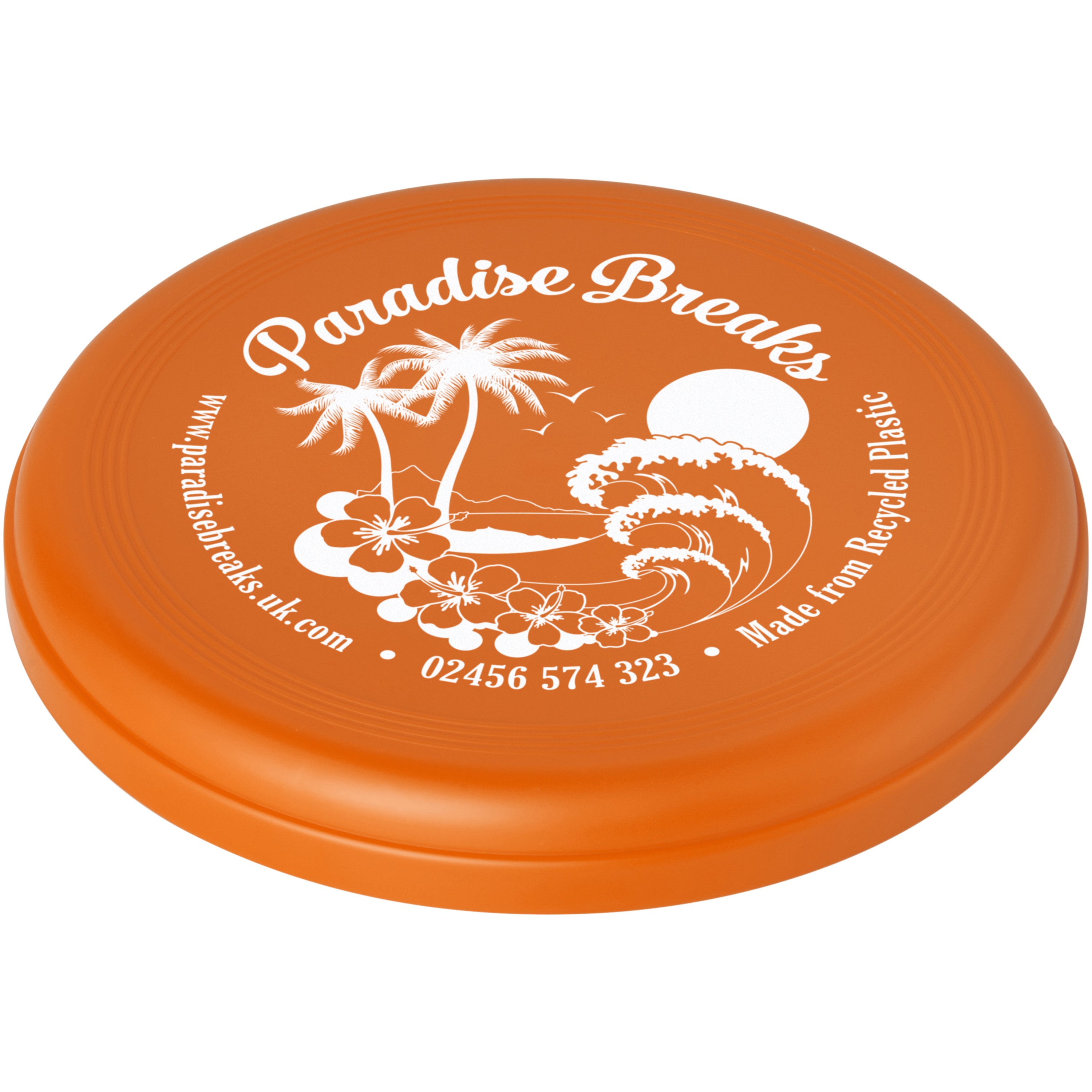 Crest Recycled Plastic Frisbee