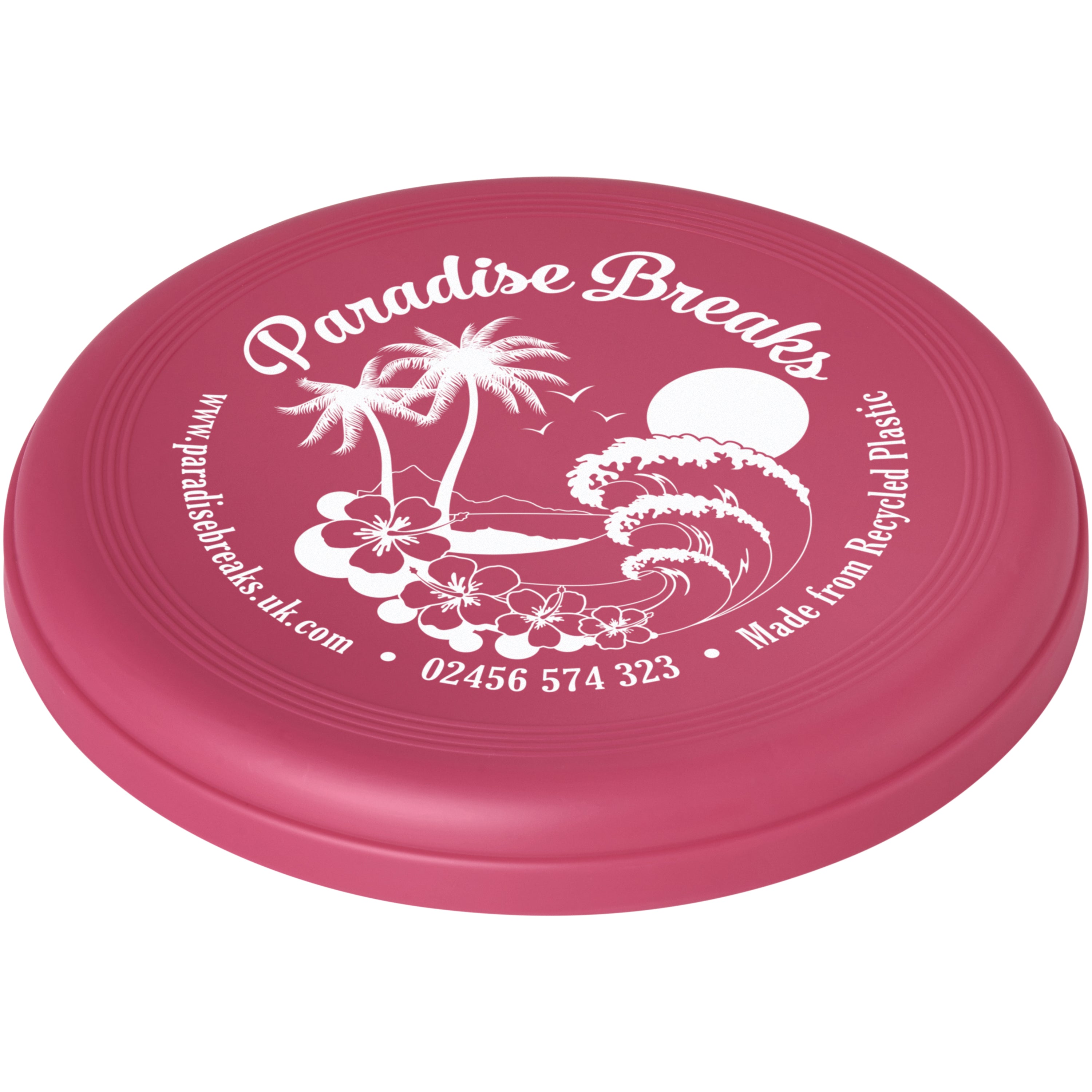Crest Recycled Plastic Frisbee