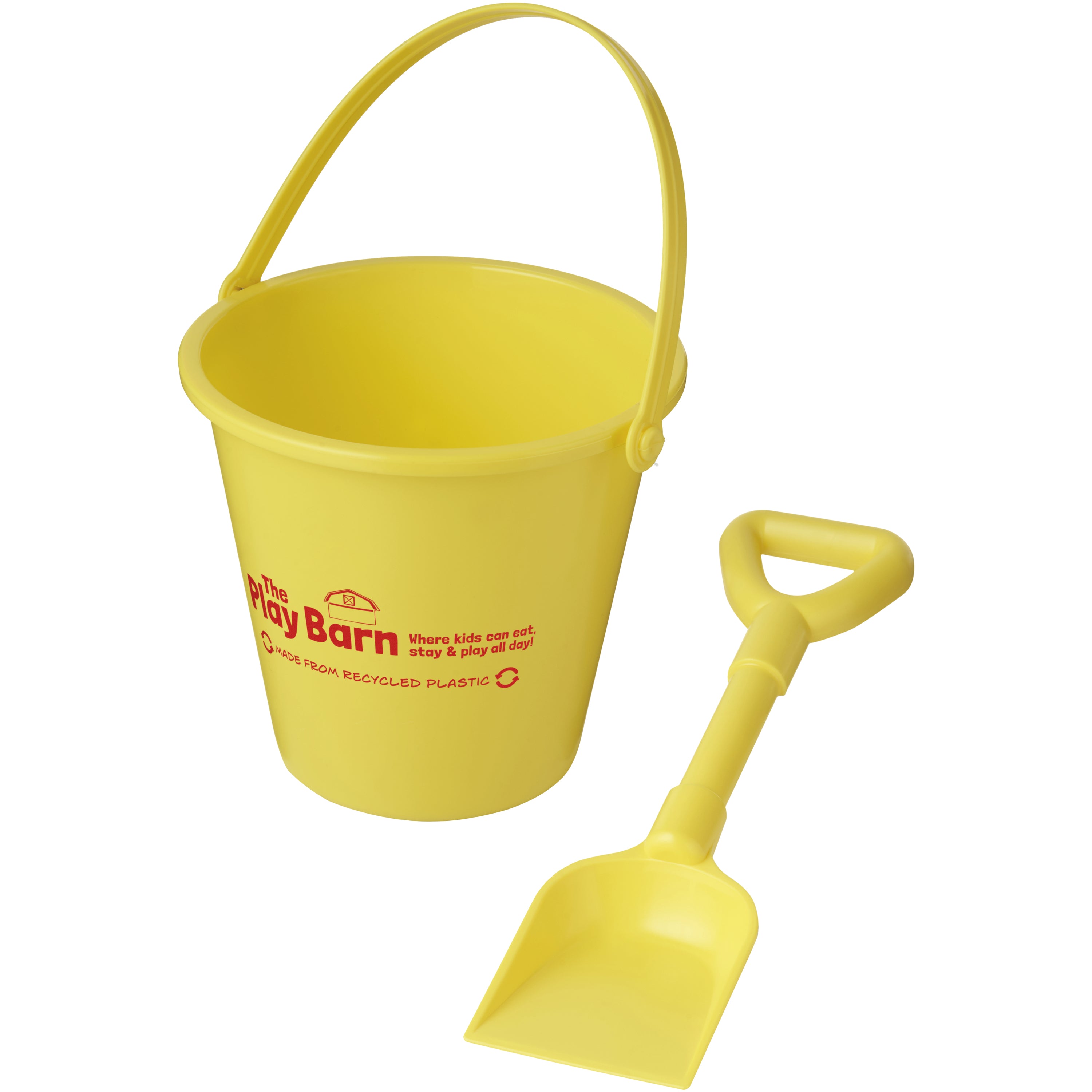Tides Recycled Plastic Beach Bucket and Spade