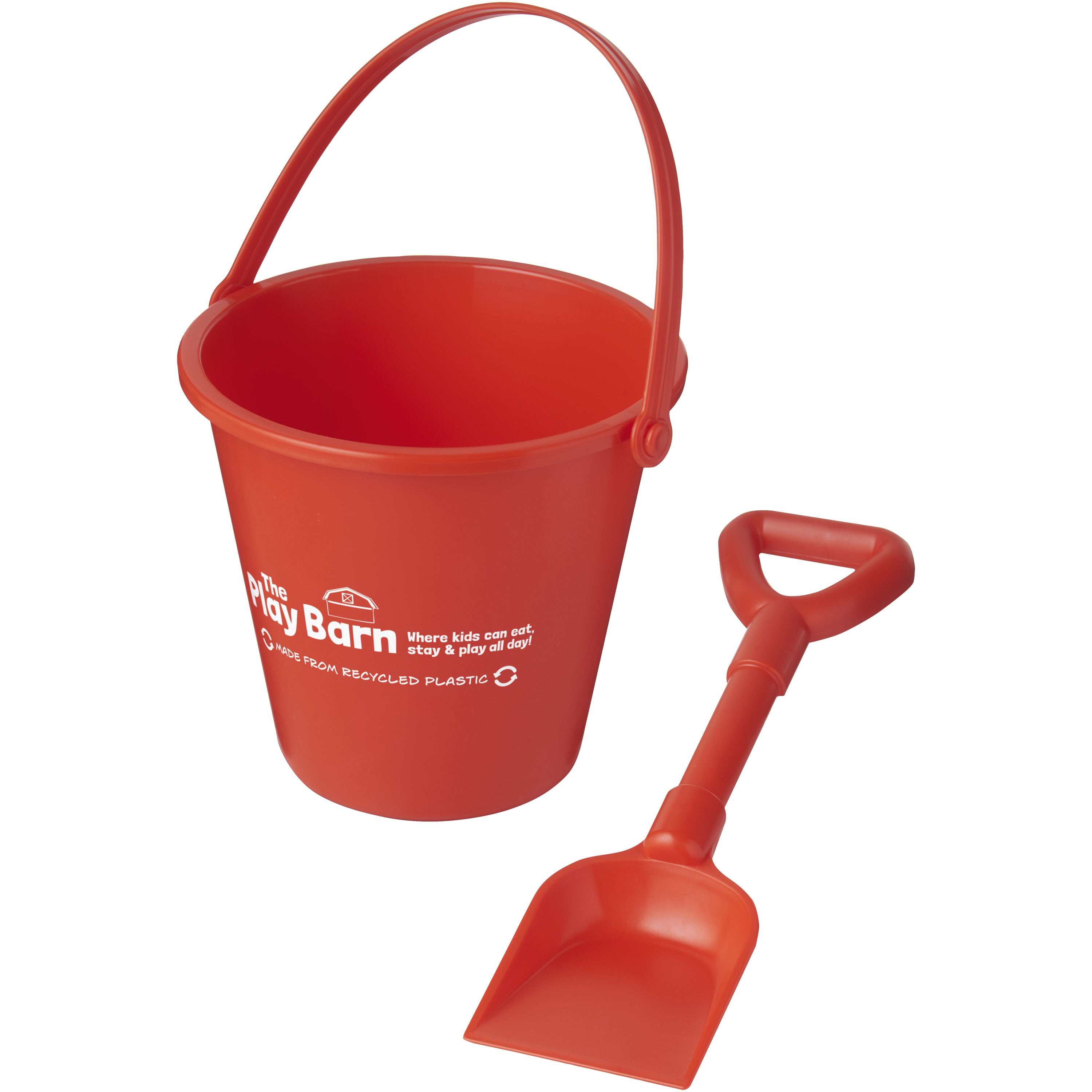 Tides Recycled Plastic Beach Bucket and Spade