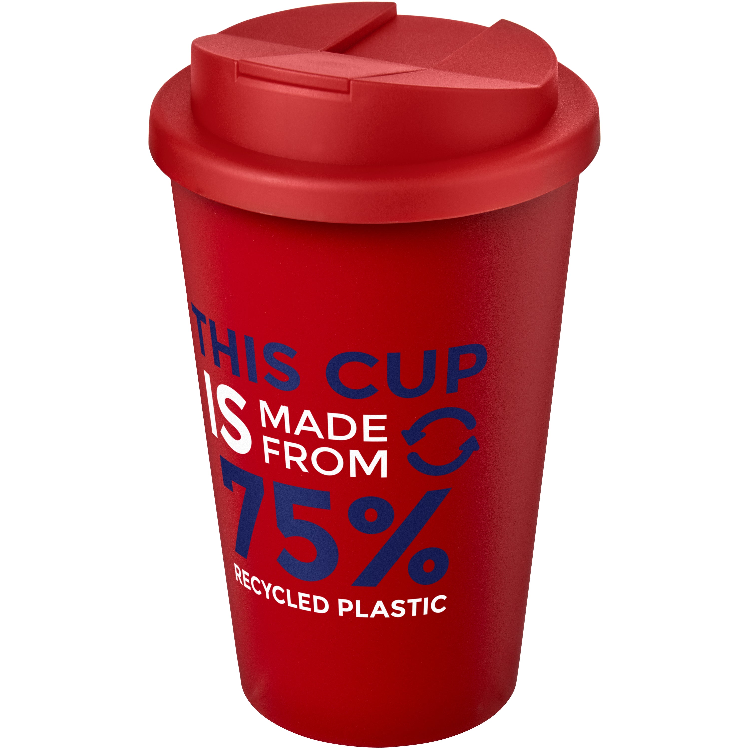 Americano Recycled Eco Tumbler with Spill-Proof Lid