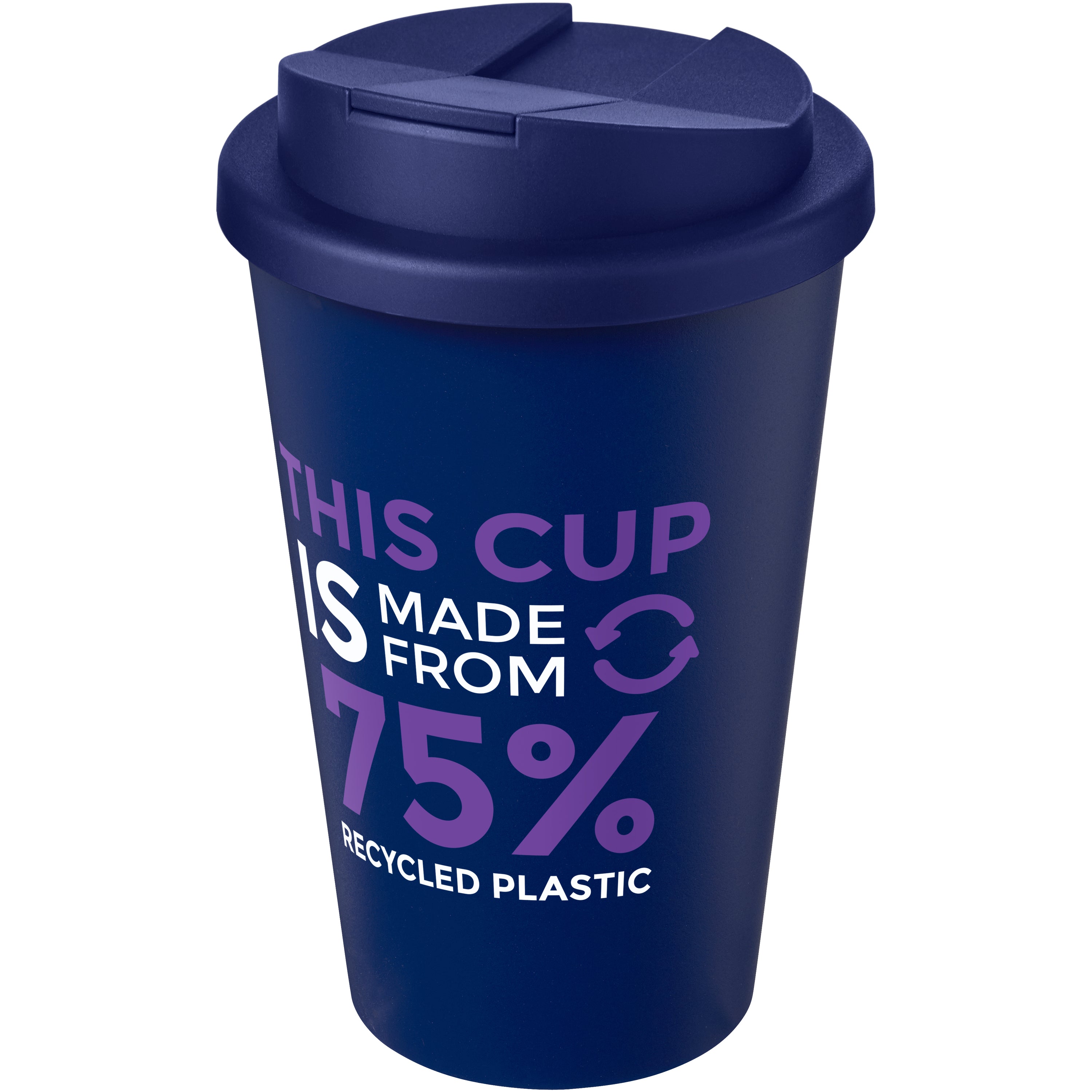 Americano Recycled Eco Tumbler with Spill-Proof Lid