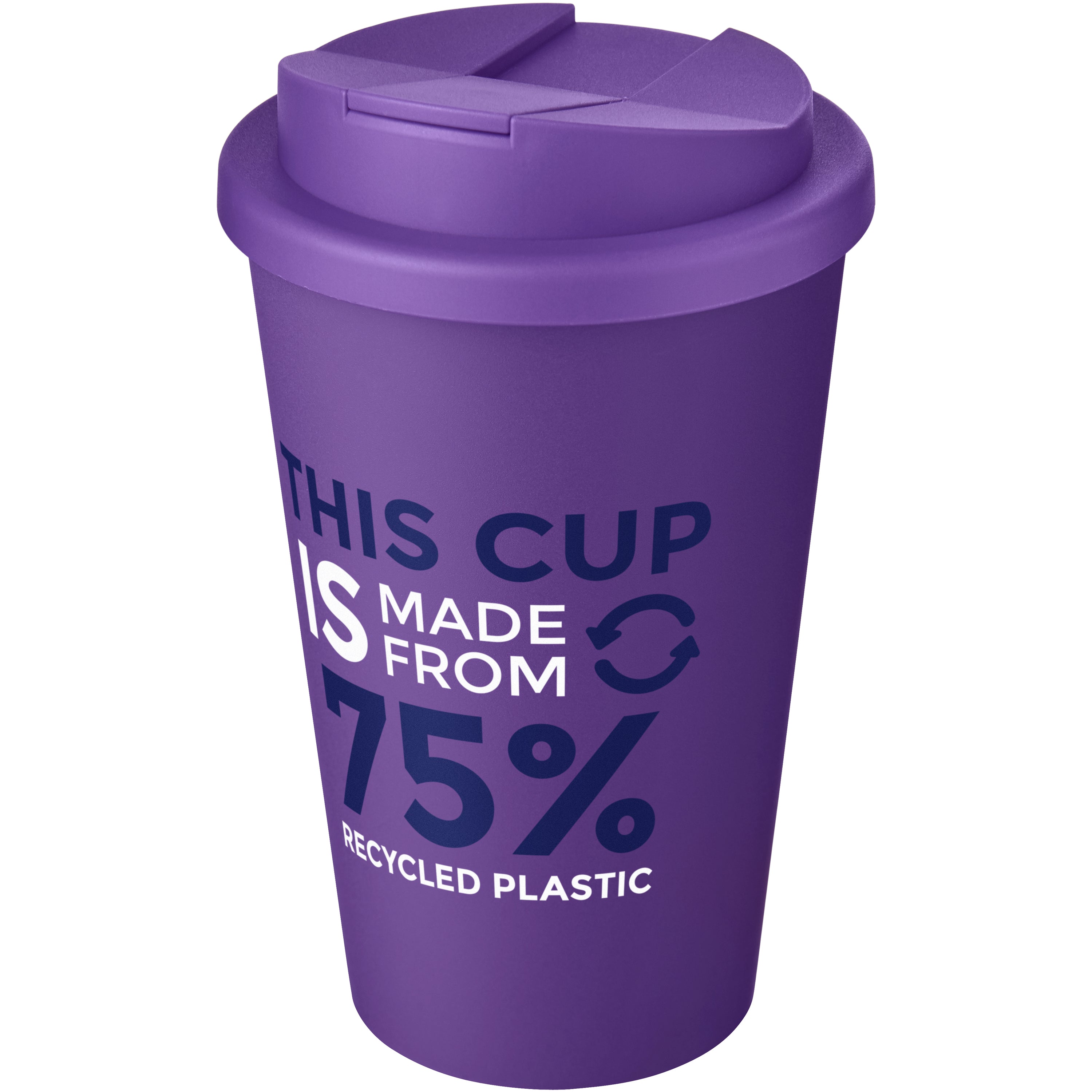 Americano Recycled Eco Tumbler with Spill-Proof Lid