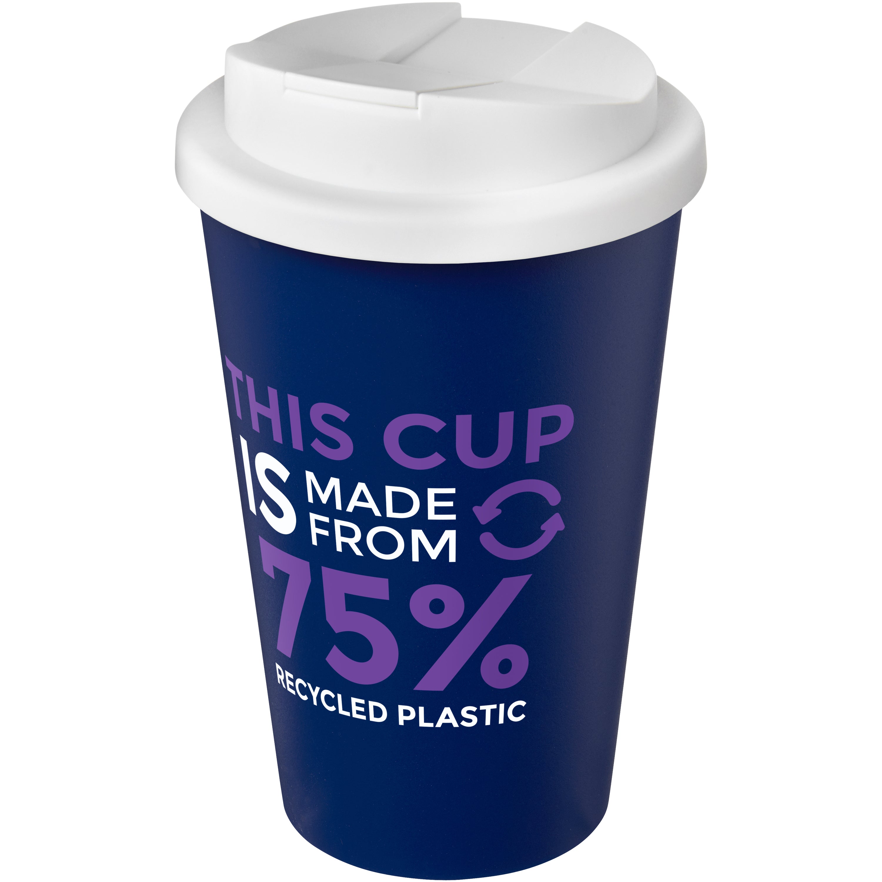 Americano Recycled Eco Tumbler with Spill-Proof Lid