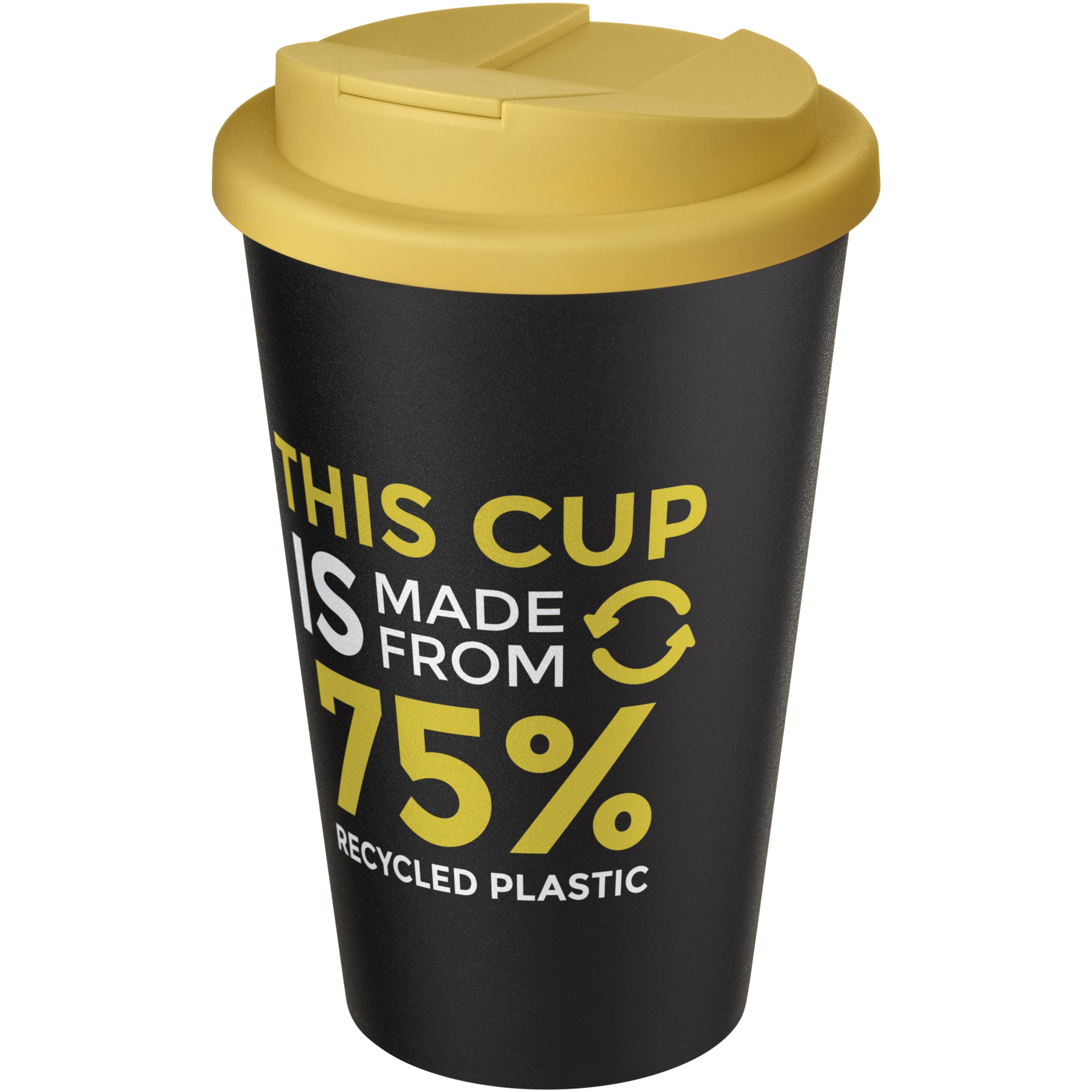 Americano Recycled Eco Tumbler with Spill-Proof Lid