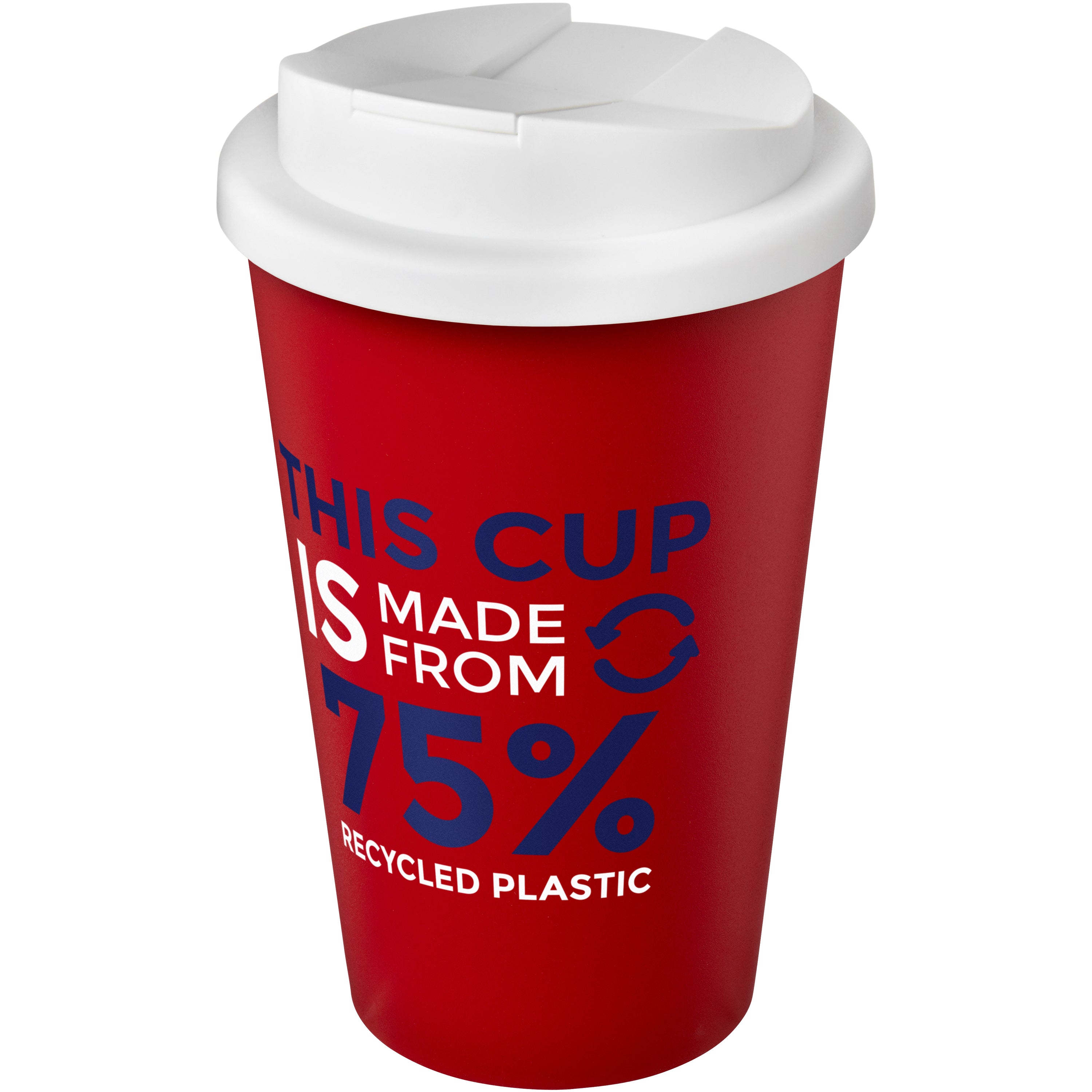 Americano Recycled Eco Tumbler with Spill-Proof Lid