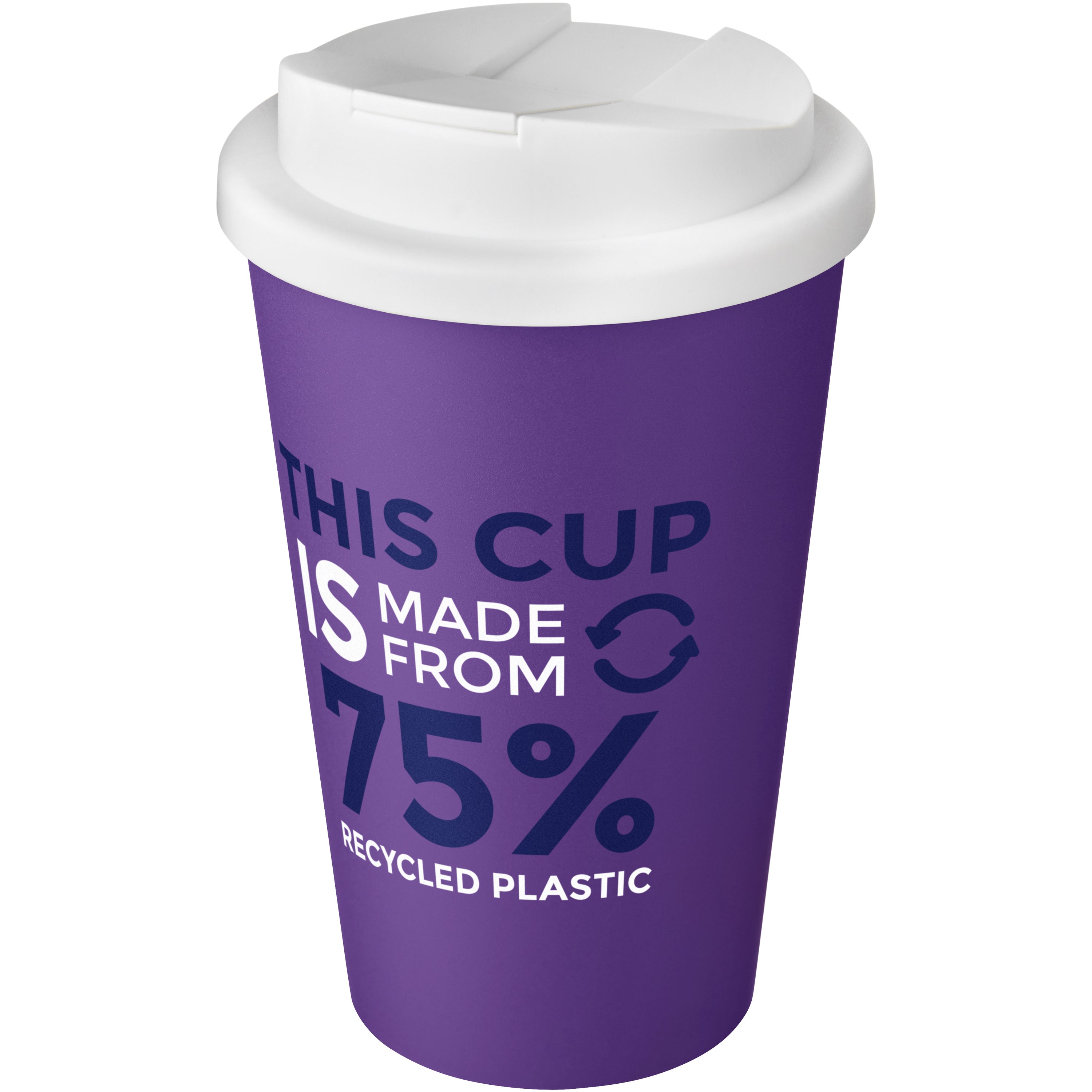 Americano Recycled Eco Tumbler with Spill-Proof Lid