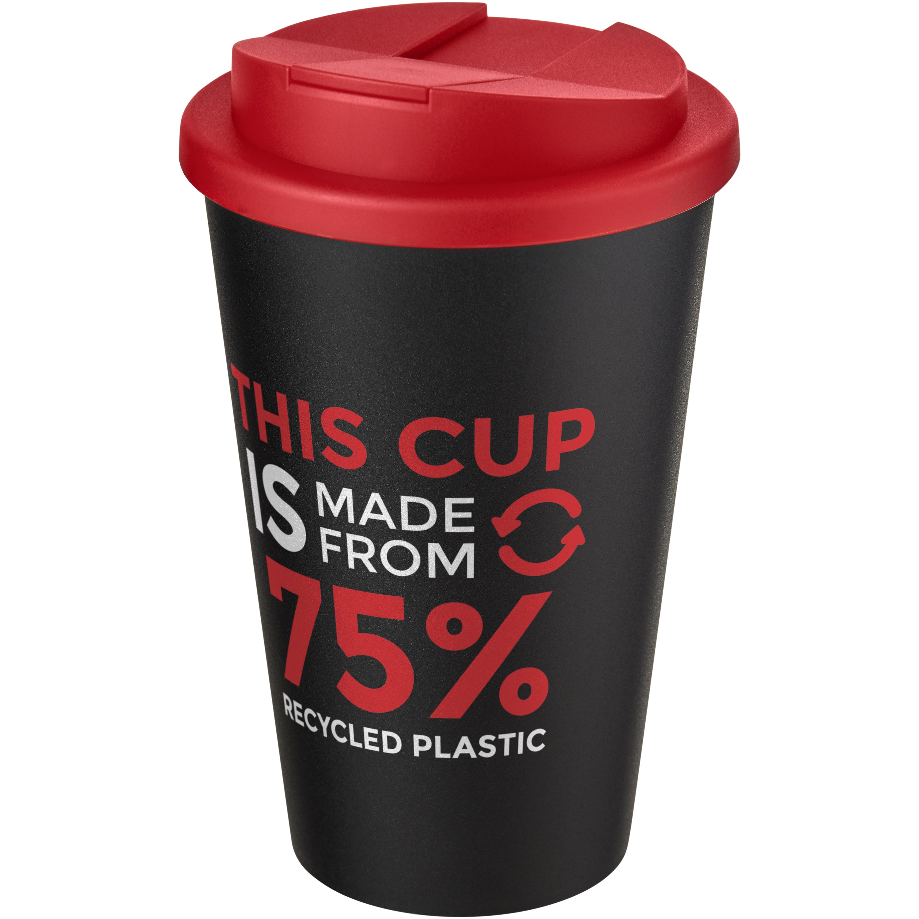 Americano Recycled Eco Tumbler with Spill-Proof Lid