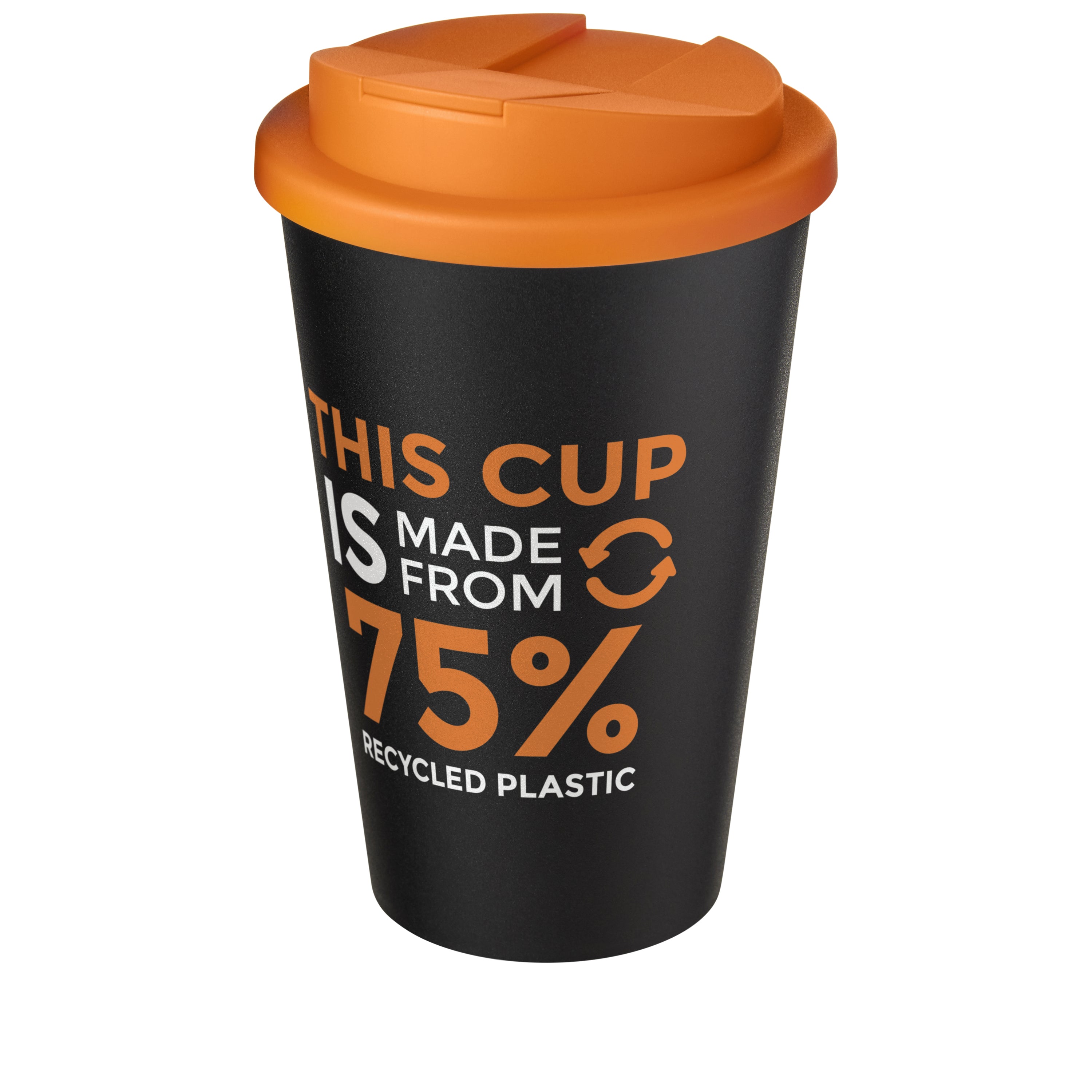 Americano Recycled Eco Tumbler with Spill-Proof Lid