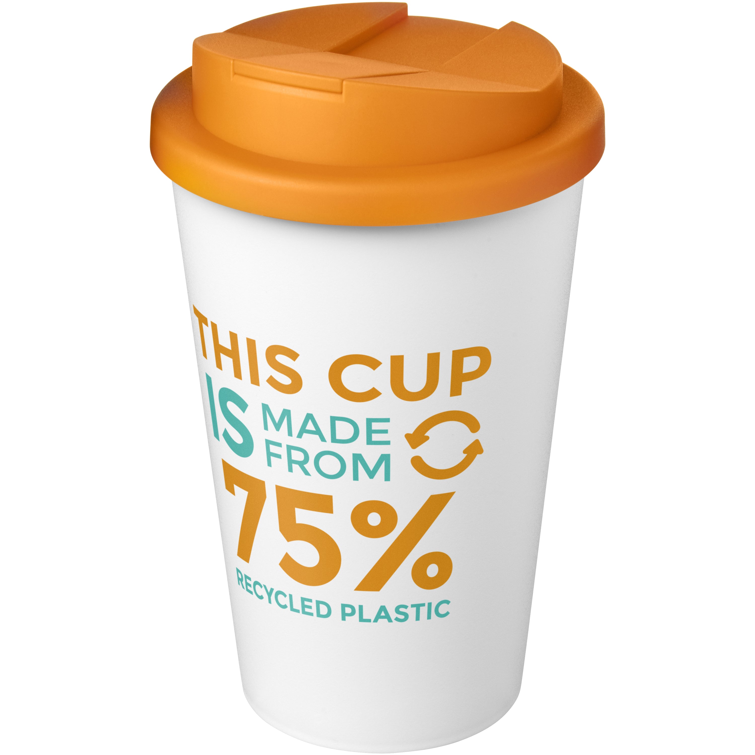 Americano Recycled Eco Tumbler with Spill-Proof Lid