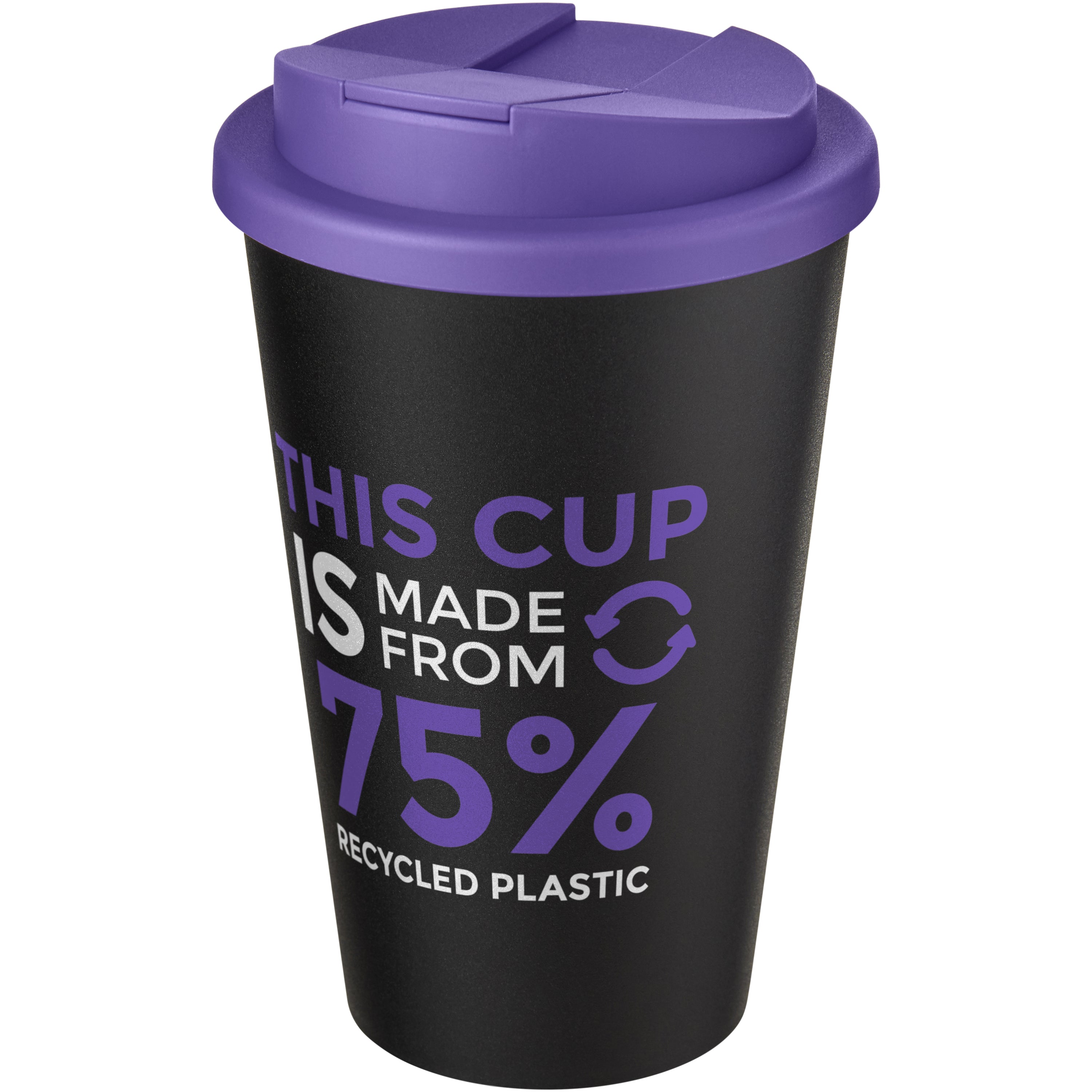 Americano Recycled Eco Tumbler with Spill-Proof Lid