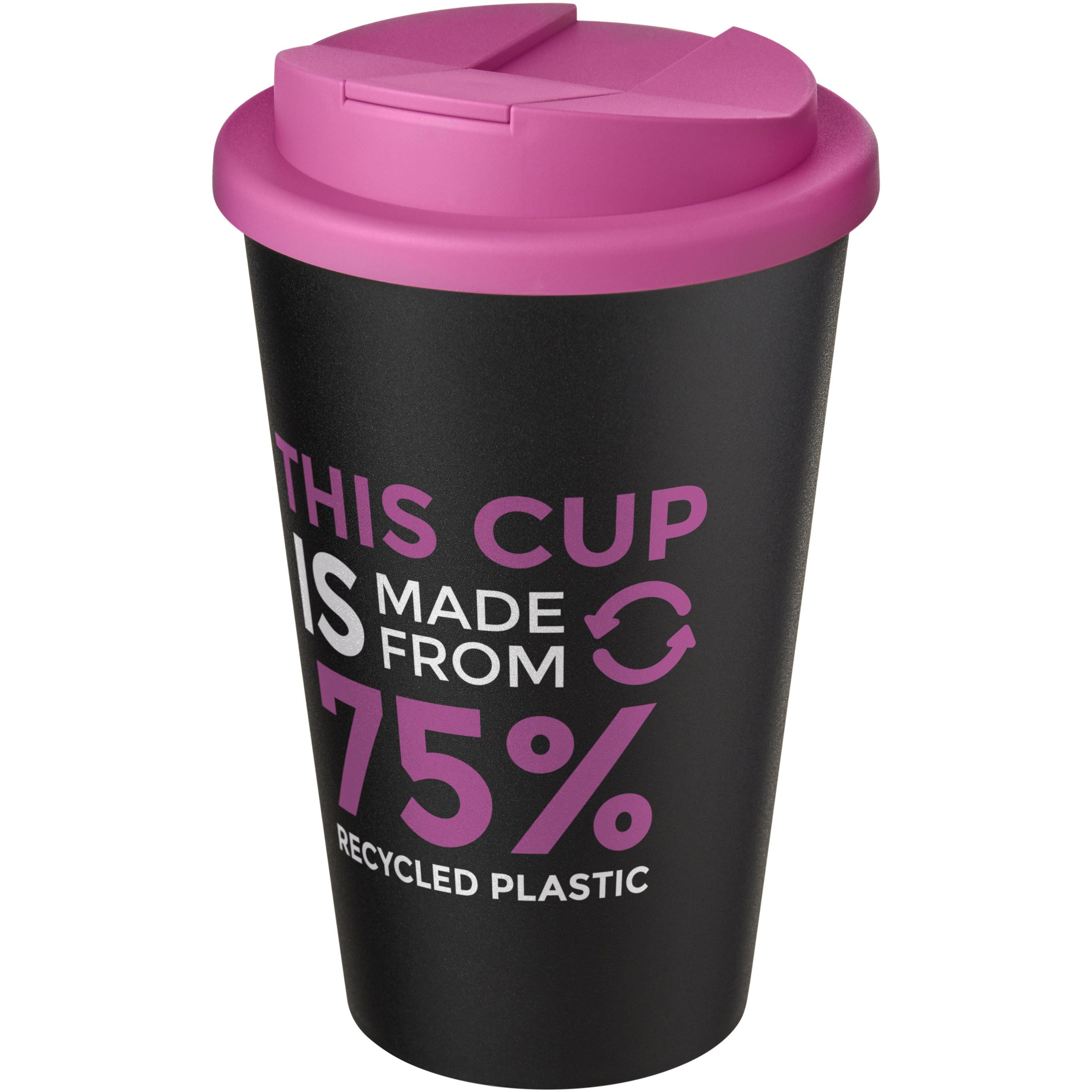 Americano Recycled Eco Tumbler with Spill-Proof Lid