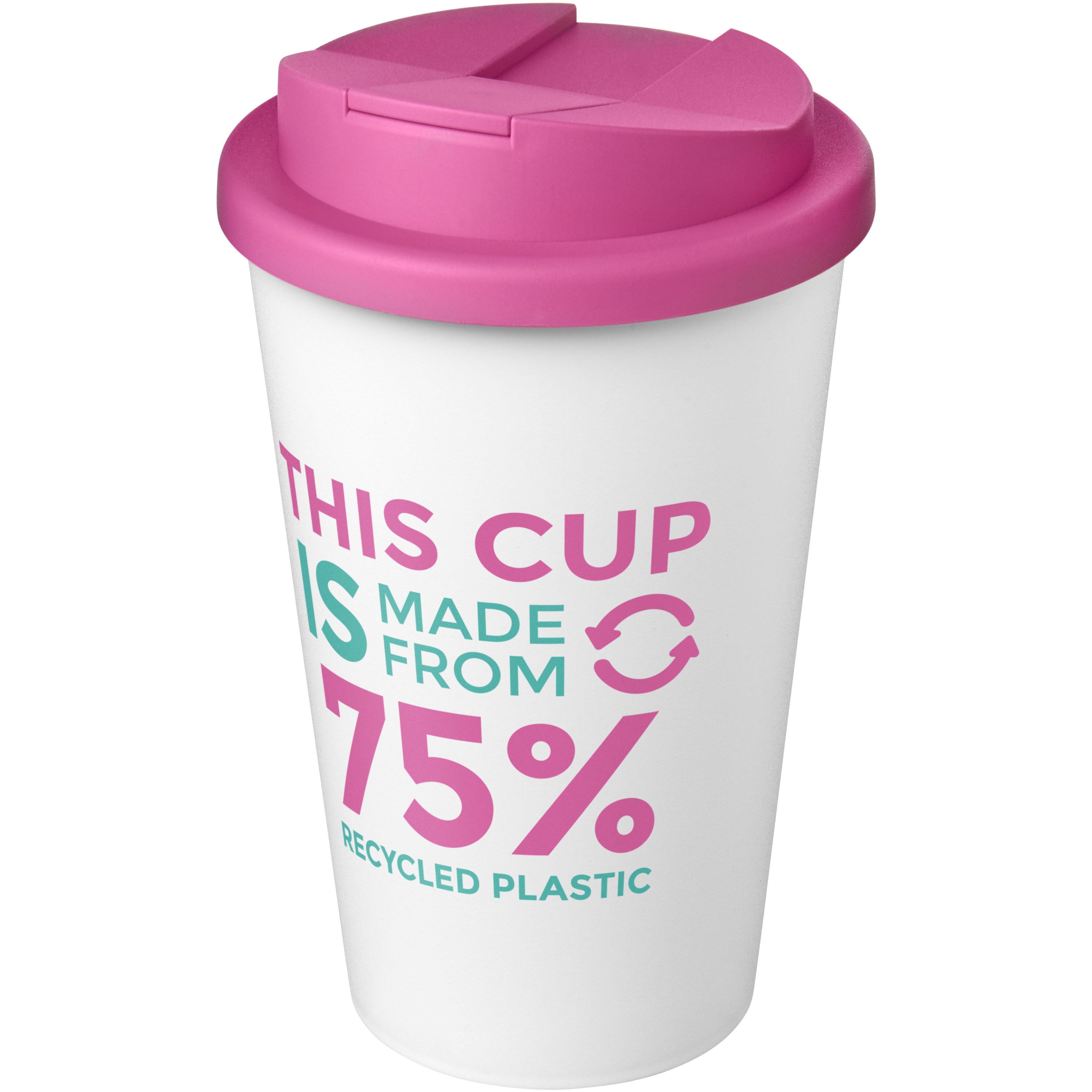 Americano Recycled Eco Tumbler with Spill-Proof Lid