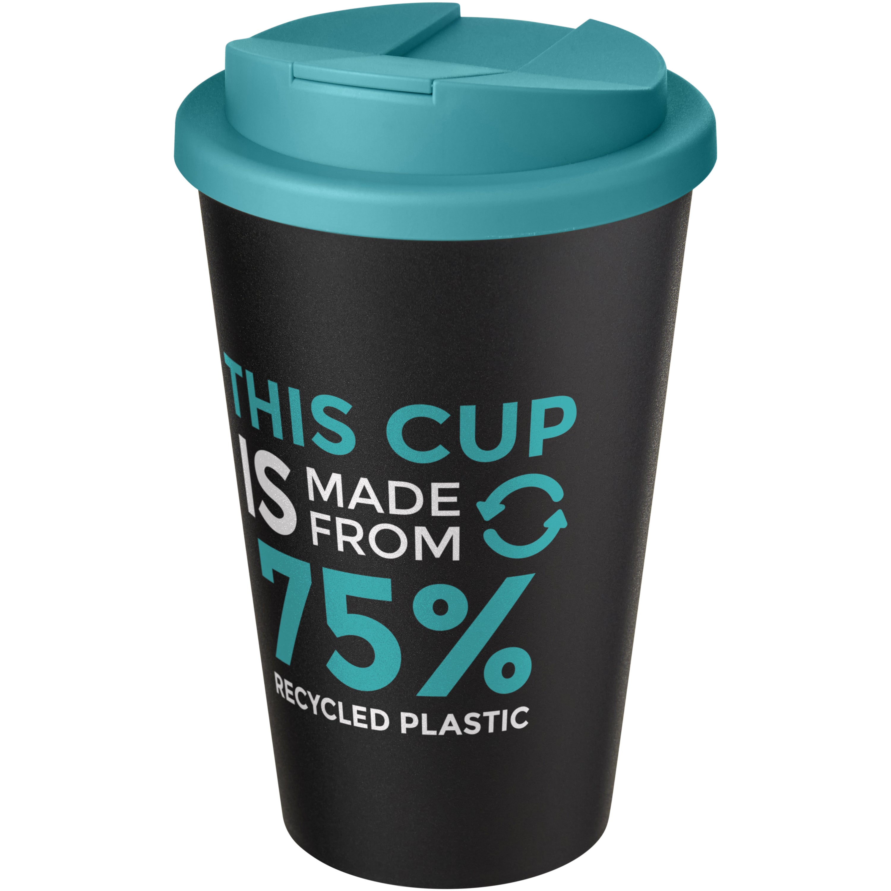 Americano Recycled Eco Tumbler with Spill-Proof Lid