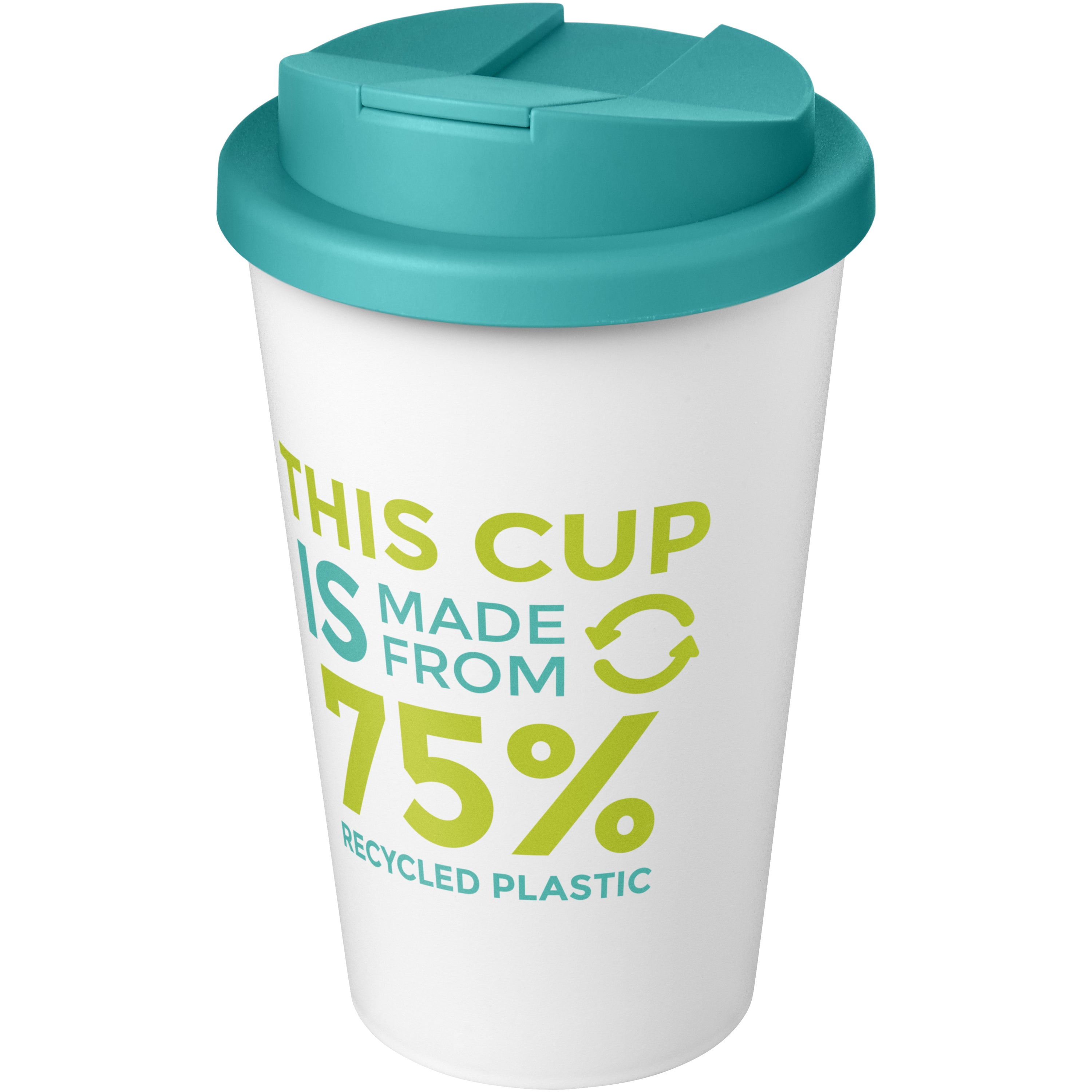 Americano Recycled Eco Tumbler with Spill-Proof Lid