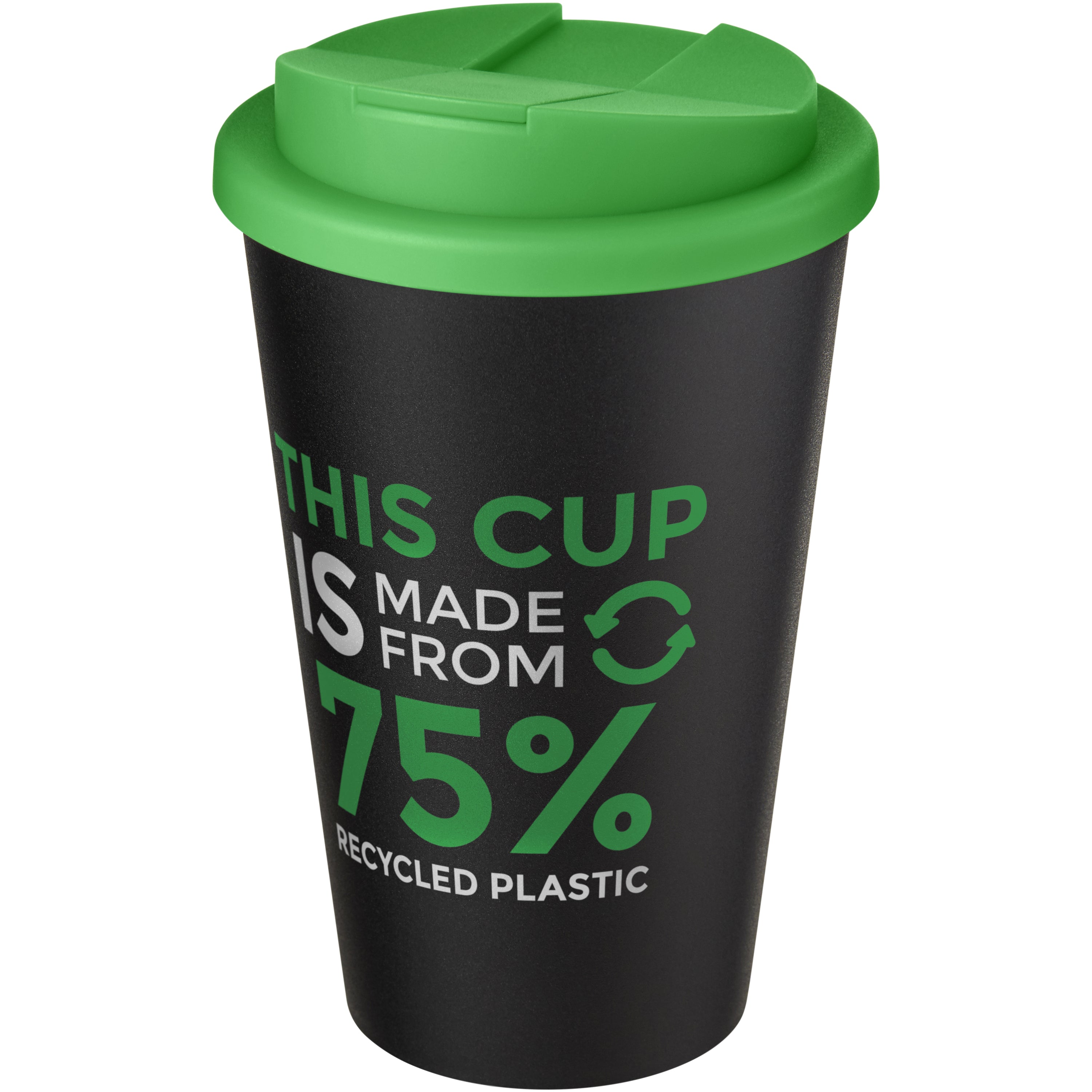 Americano Recycled Eco Tumbler with Spill-Proof Lid