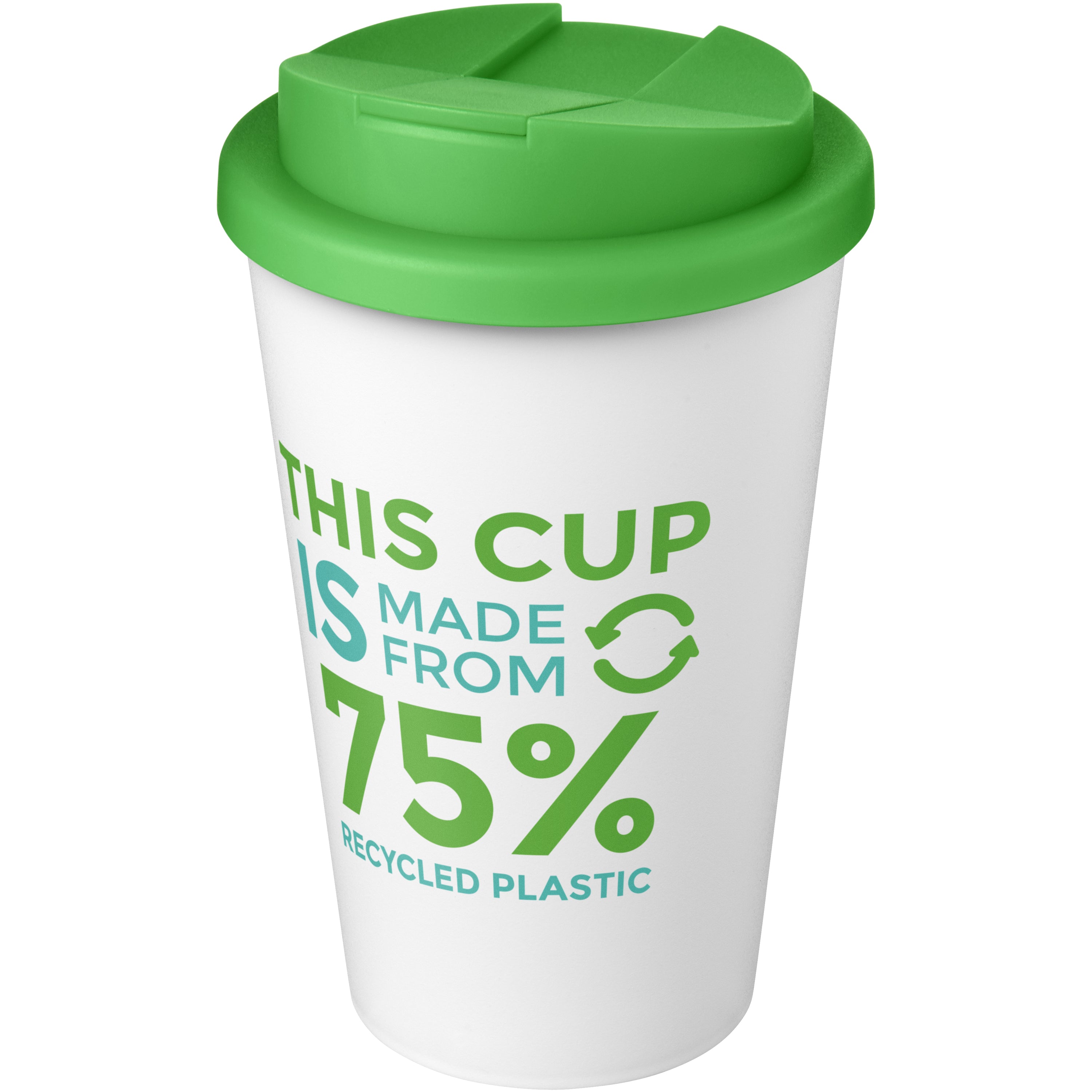 Americano Recycled Eco Tumbler with Spill-Proof Lid