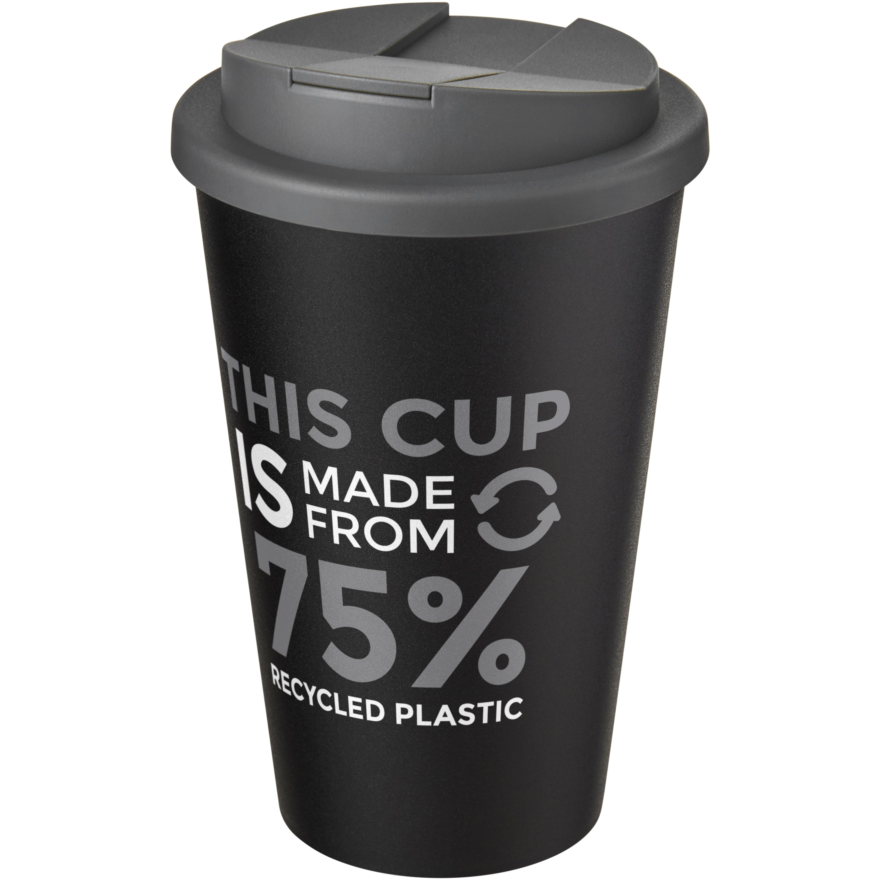Americano Recycled Eco Tumbler with Spill-Proof Lid