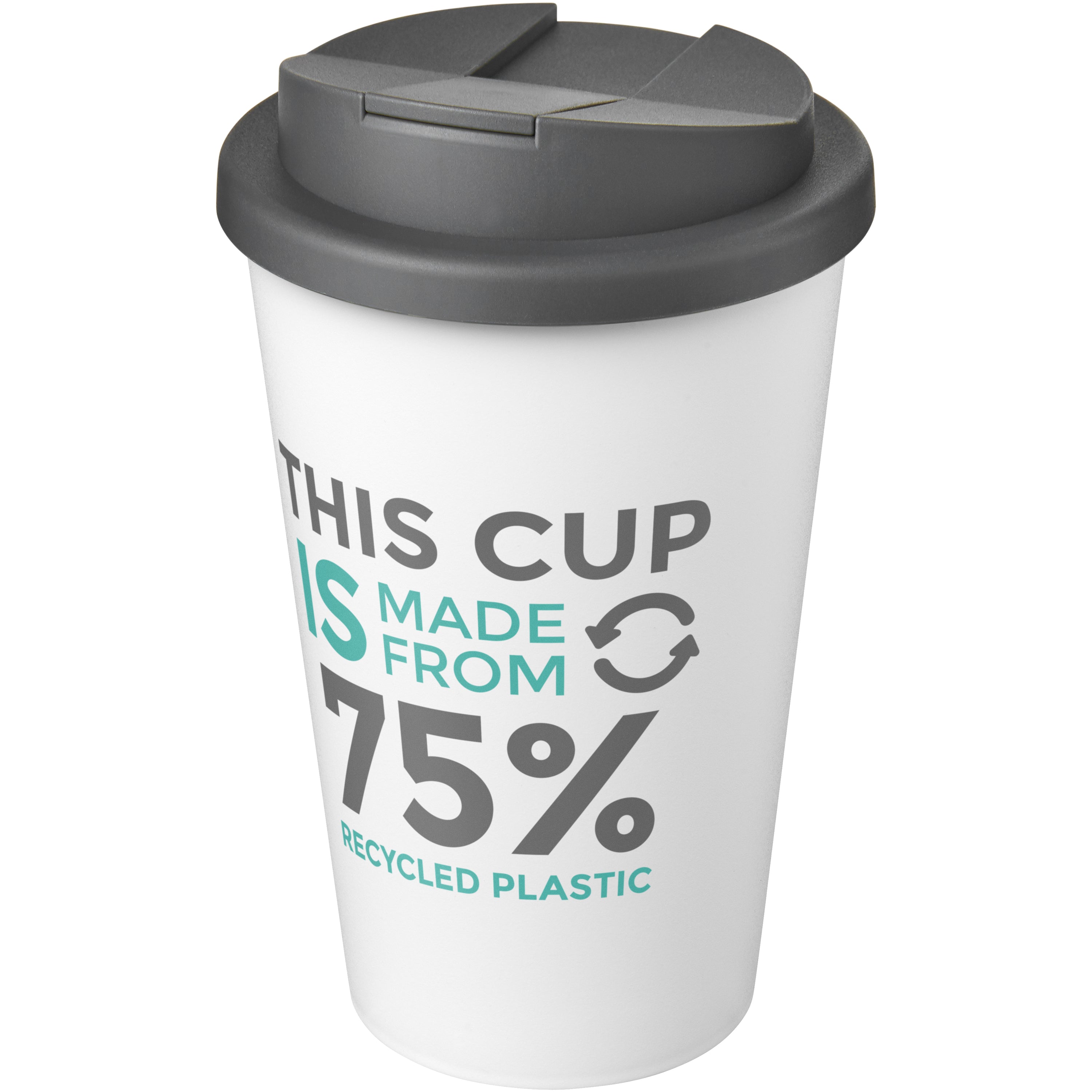 Americano Recycled Eco Tumbler with Spill-Proof Lid