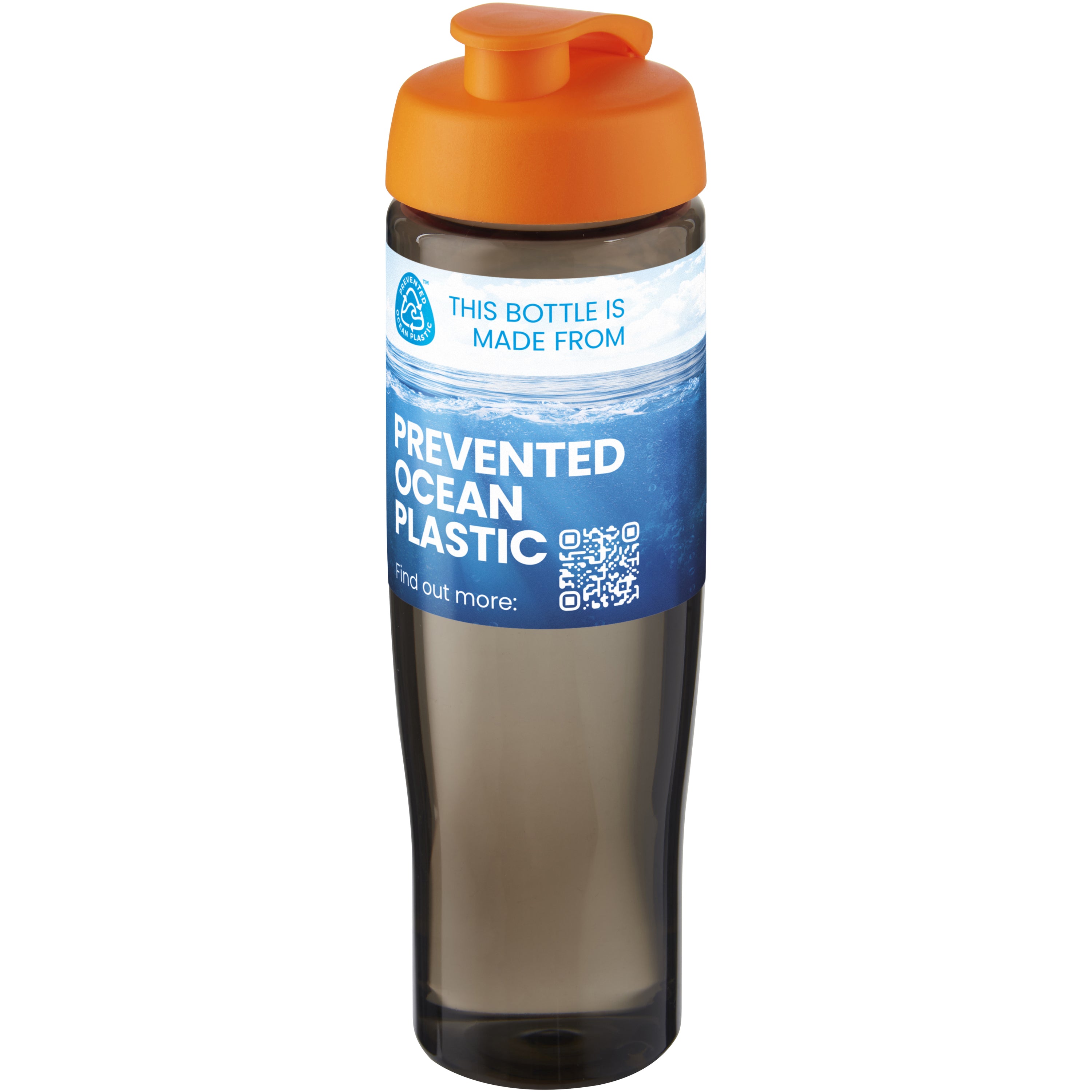 Tempo 700ml Recycled Plastic Flip Water Bottle