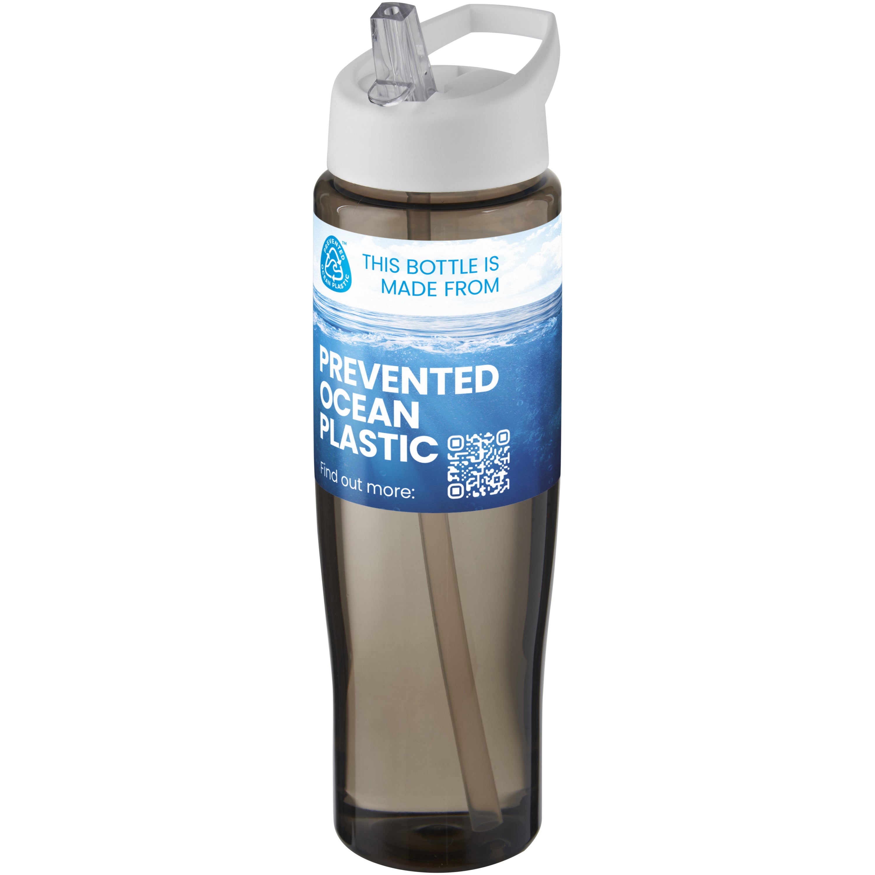 Eco Tempo Recycled Plastic Spout Lid Sports Bottle