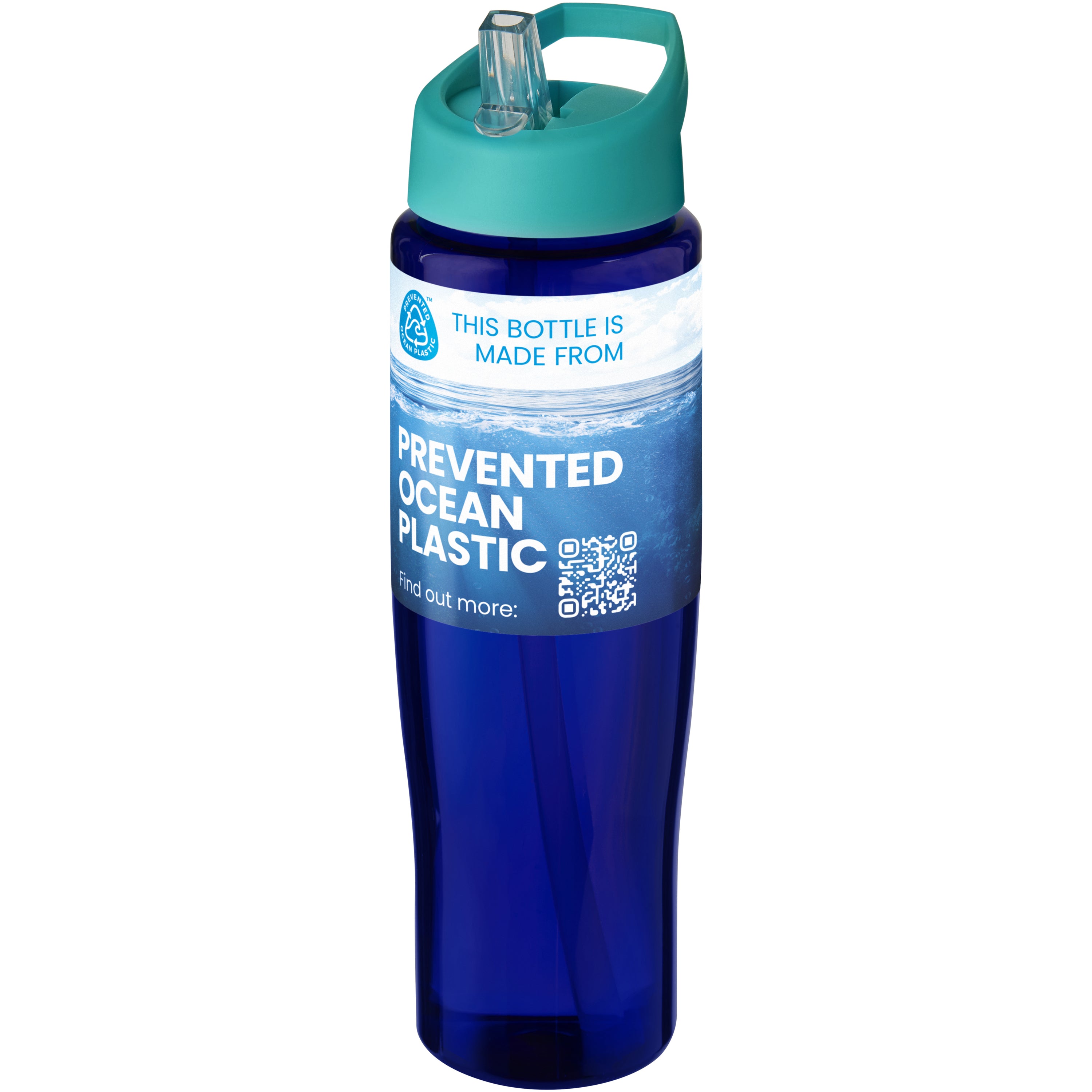 Eco Tempo Recycled Plastic Spout Lid Sports Bottle