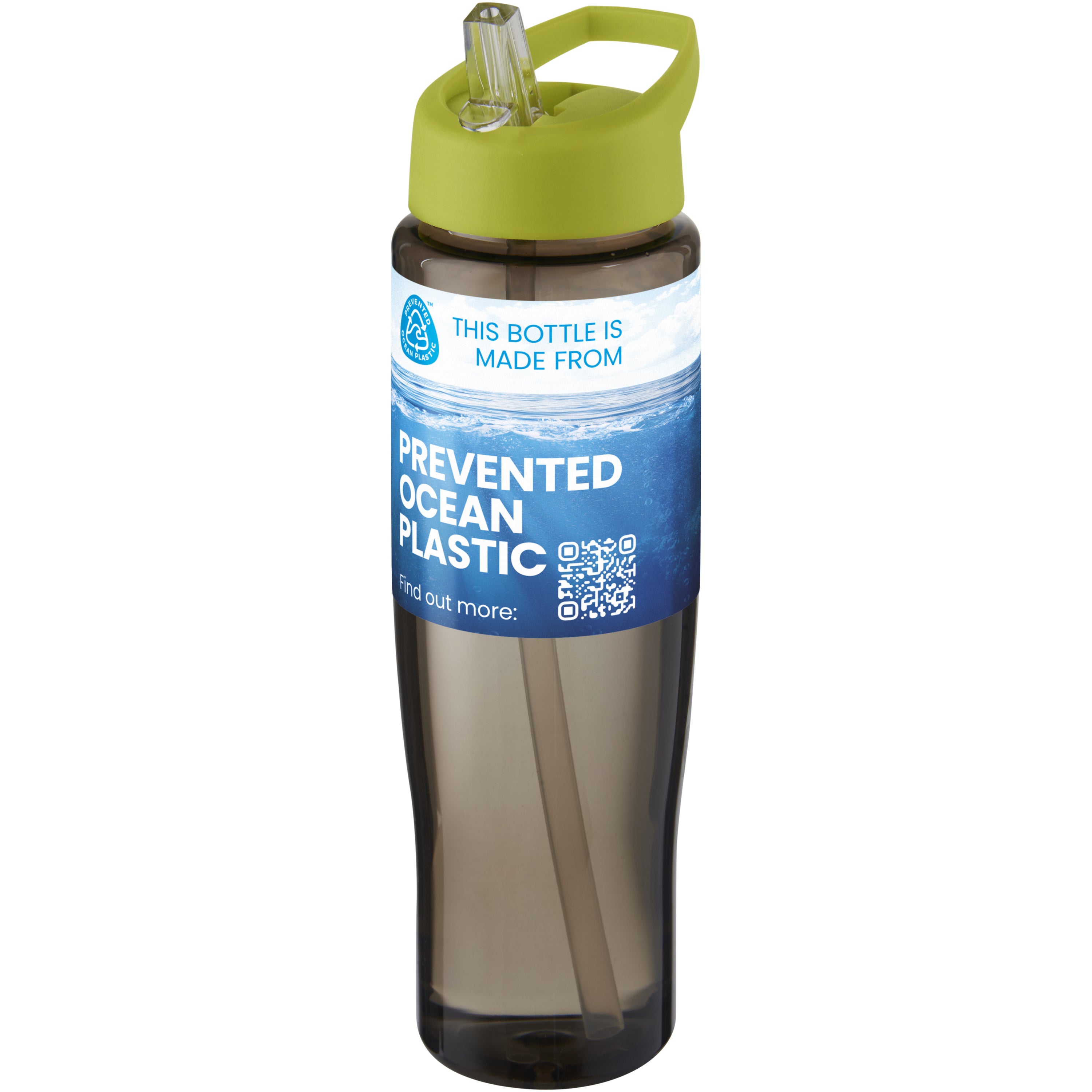 Eco Tempo Recycled Plastic Spout Lid Sports Bottle