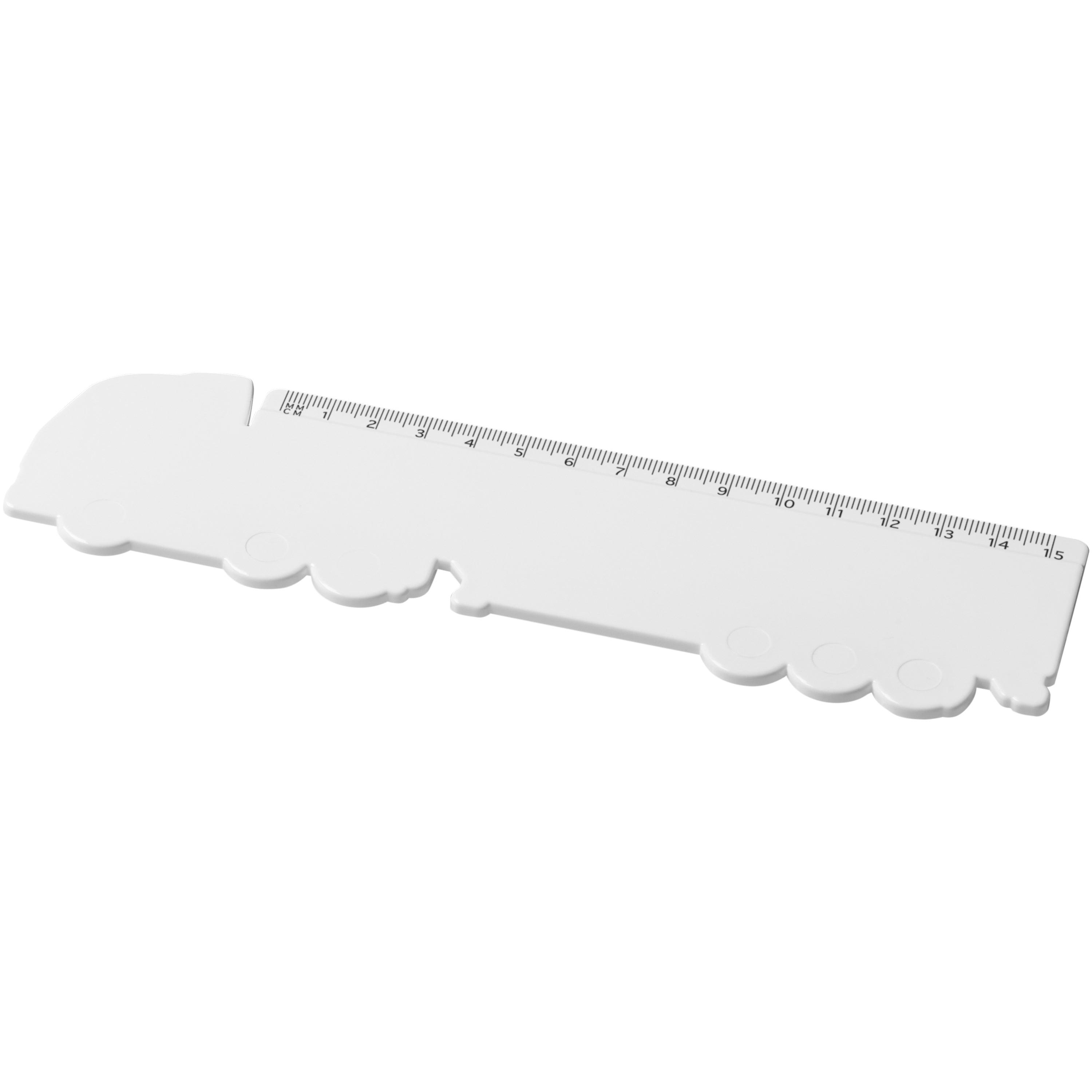 15cm Lorry Shaped Recycled Plastic Ruler