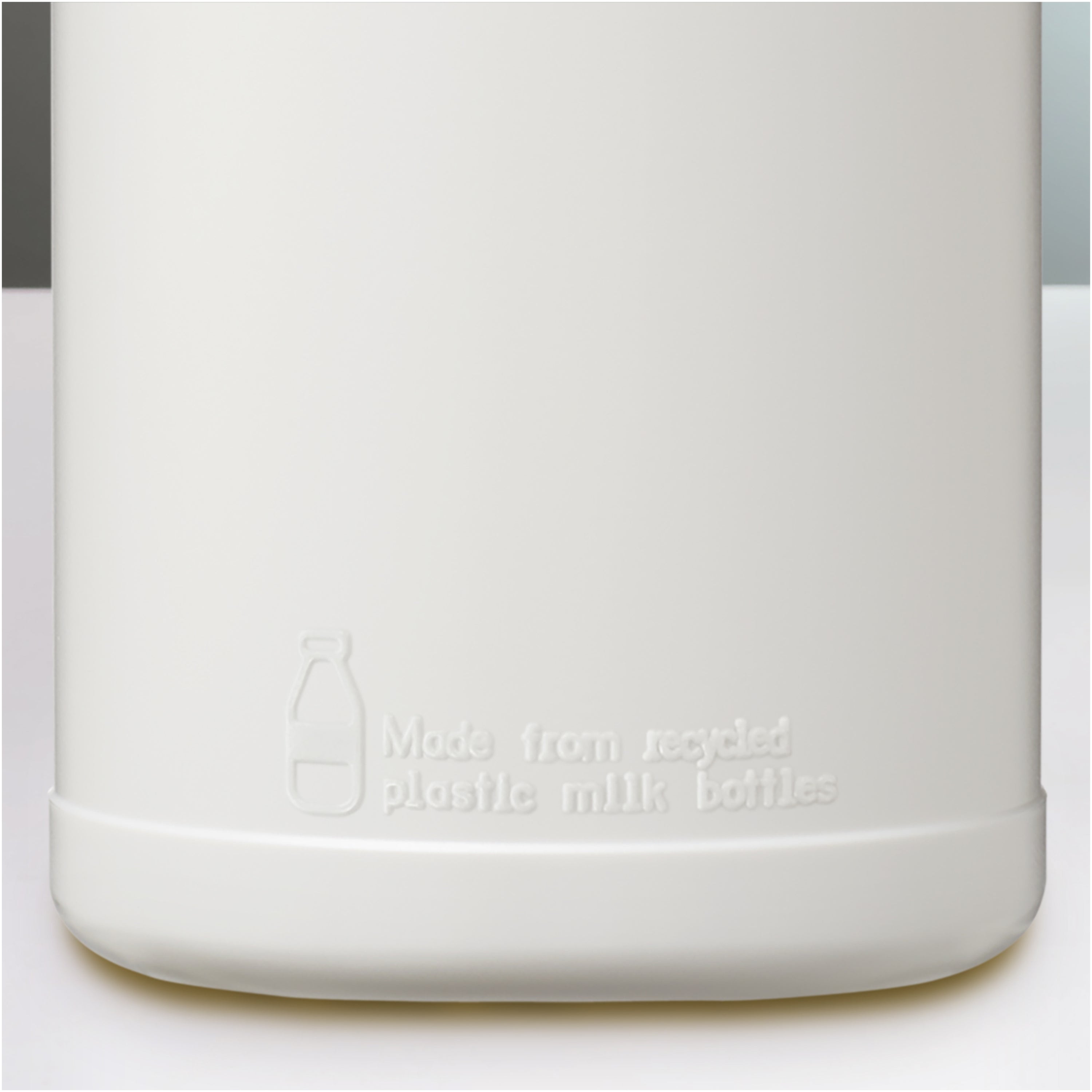 Recycled Plastic Flip Lid Sports Water Bottle