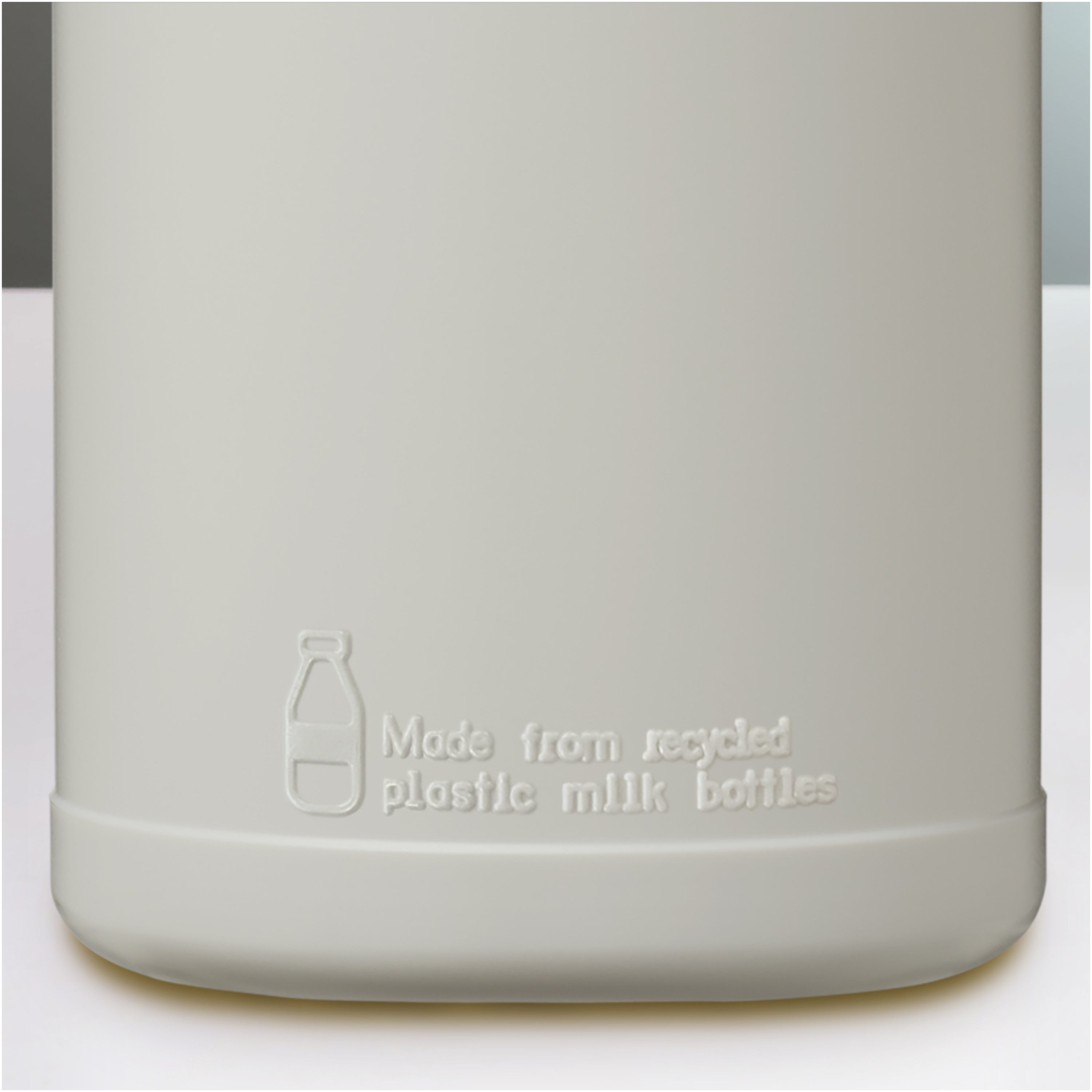 Recycled Plastic Flip Lid Sports Water Bottle