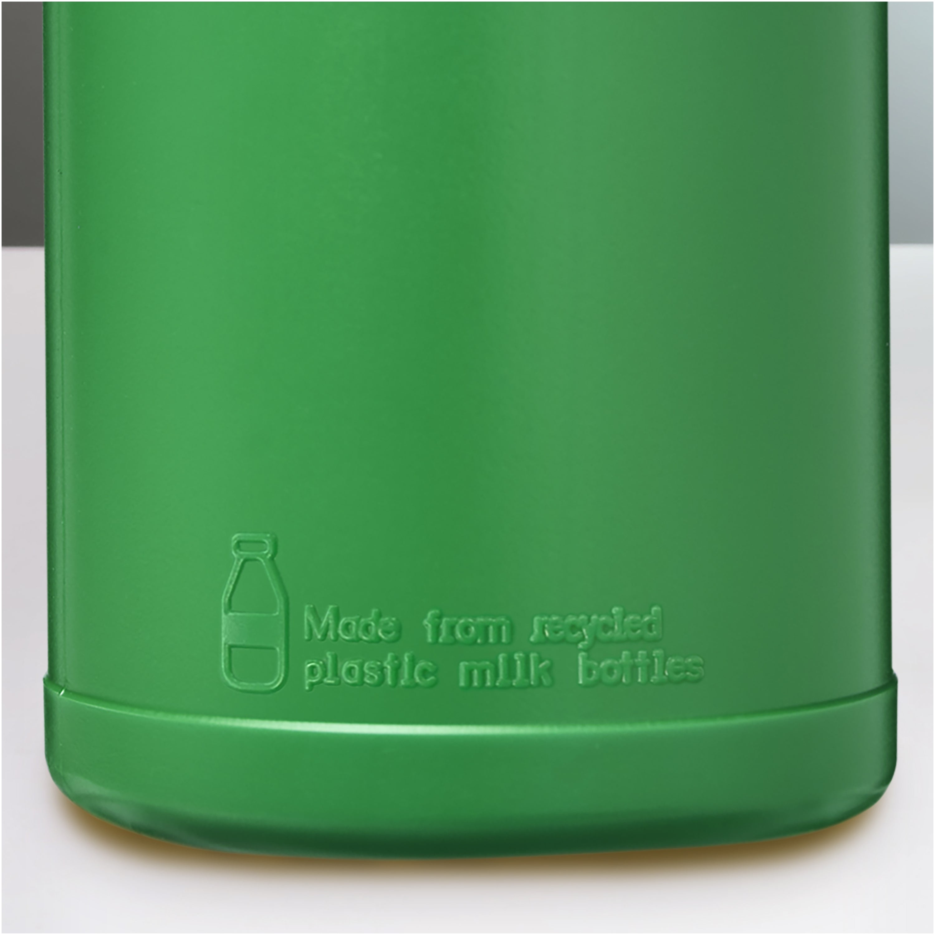 Recycled Plastic Flip Lid Sports Water Bottle