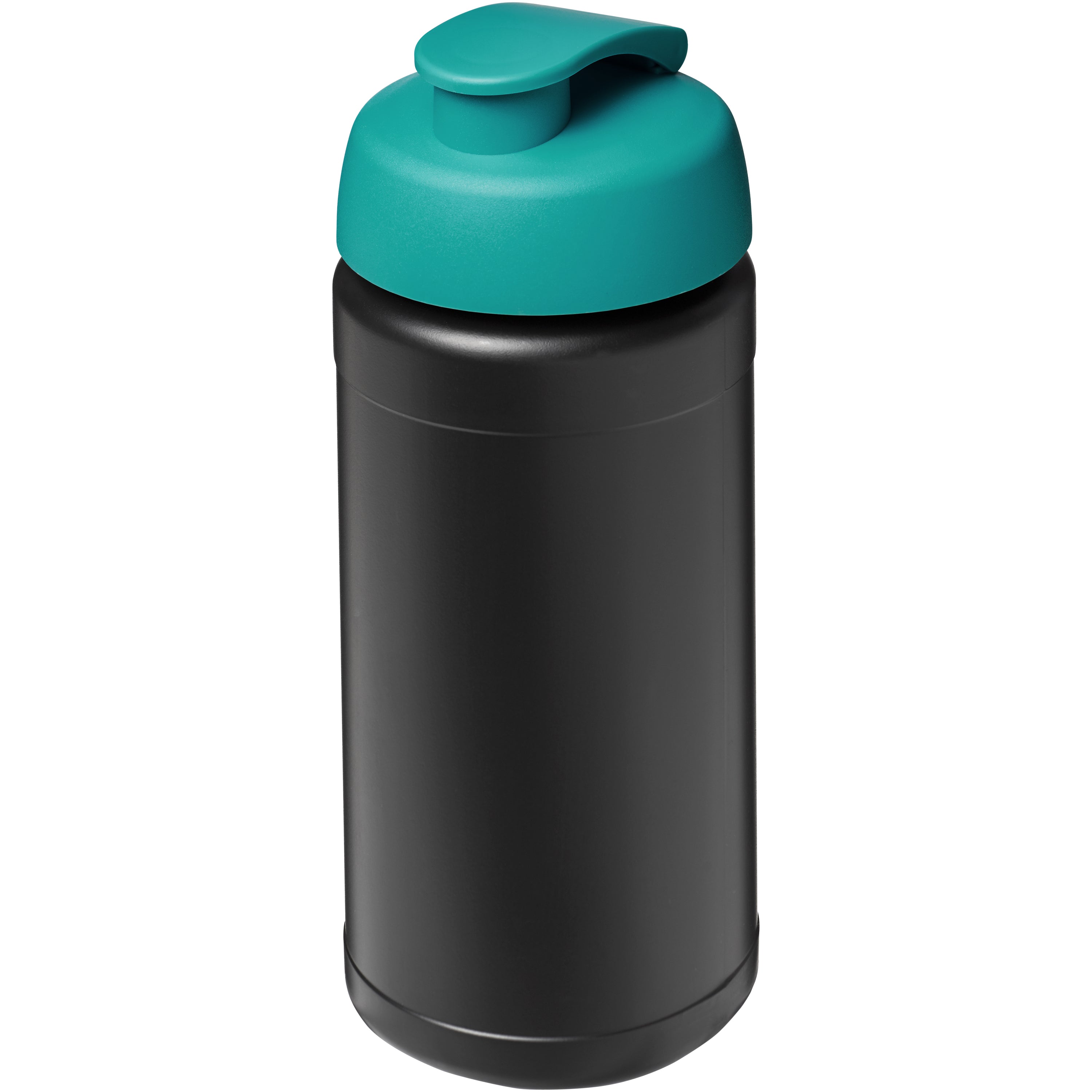 Recycled Plastic Flip Lid Sports Water Bottle