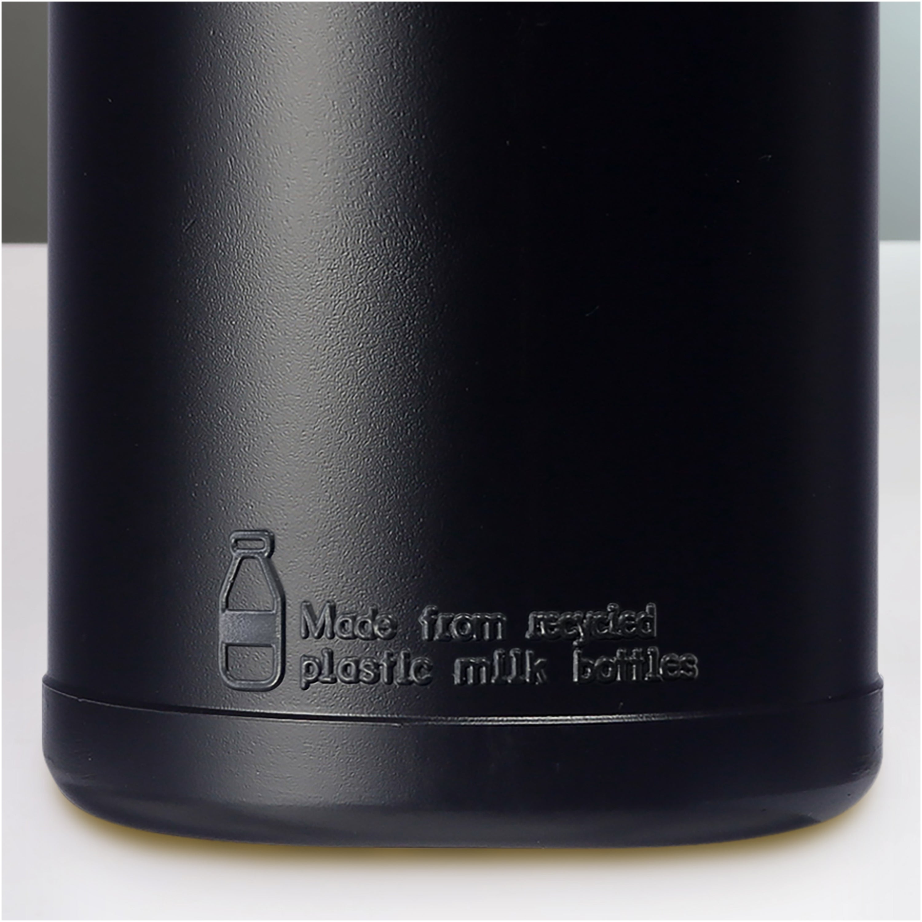 Recycled Plastic Flip Lid Sports Water Bottle