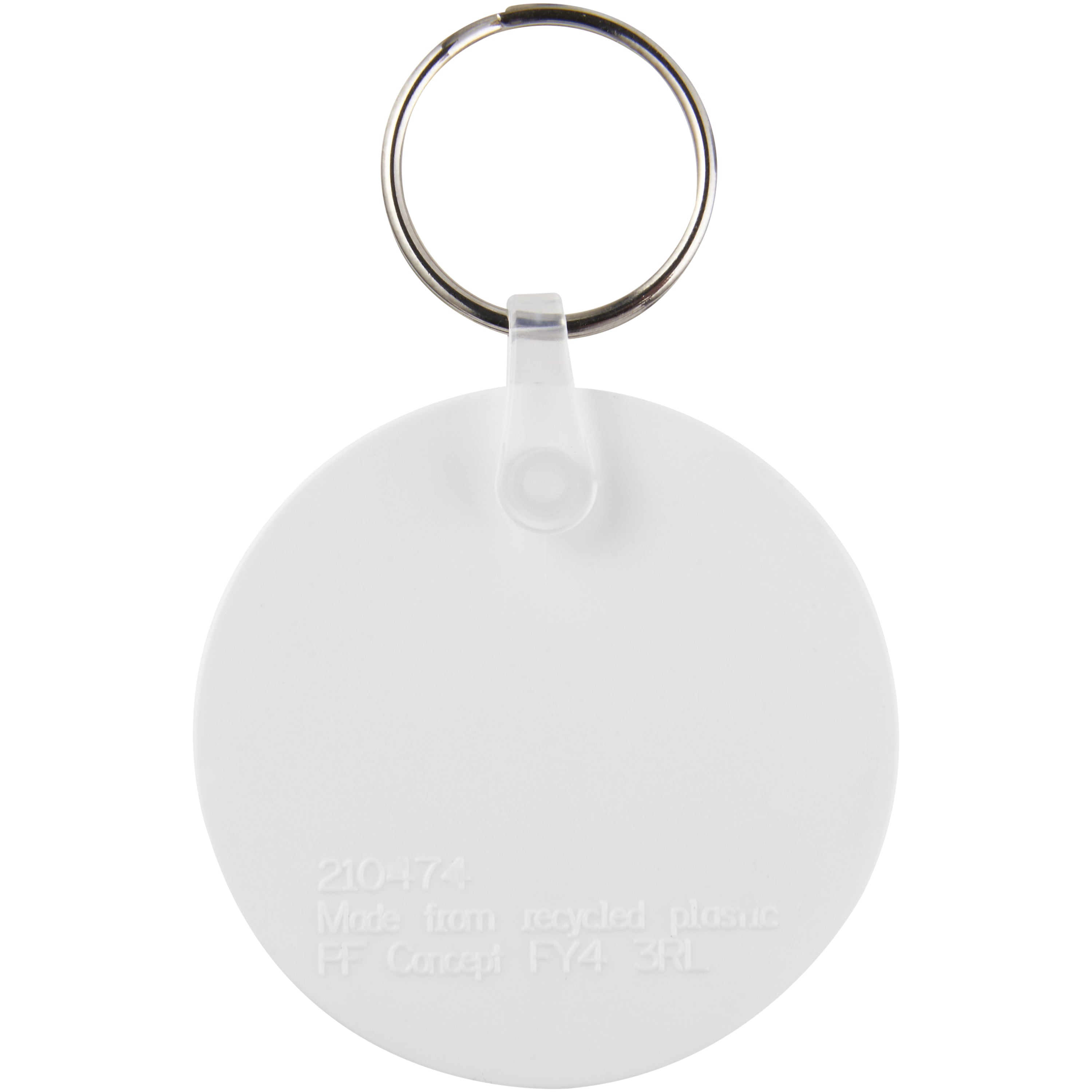 Circle Shaped Upcycled Keyring