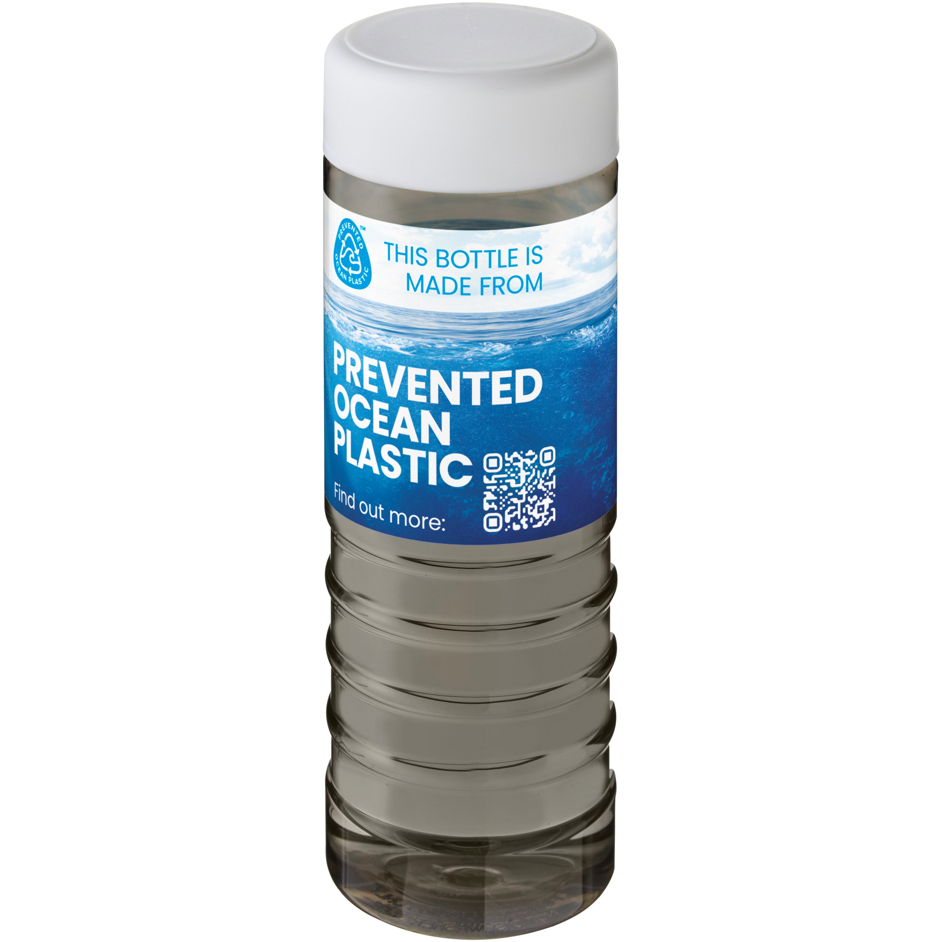 750ml Recycled Plastic Screw Cap Water Bottle