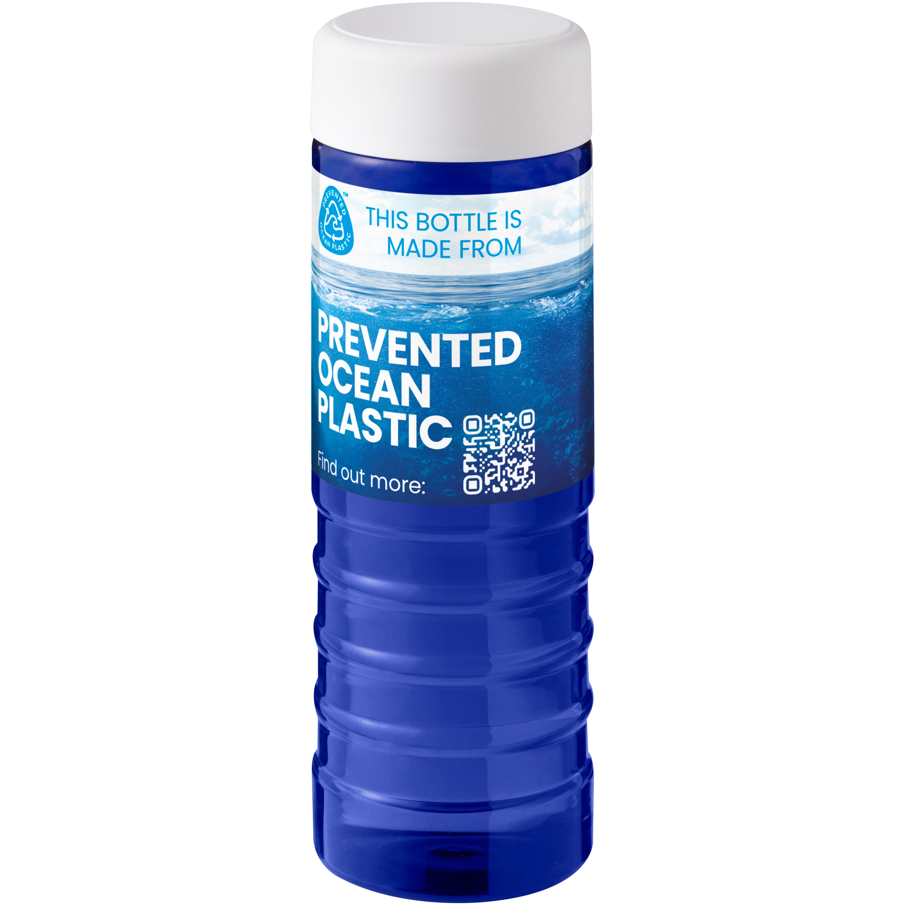 750ml Recycled Plastic Screw Cap Water Bottle