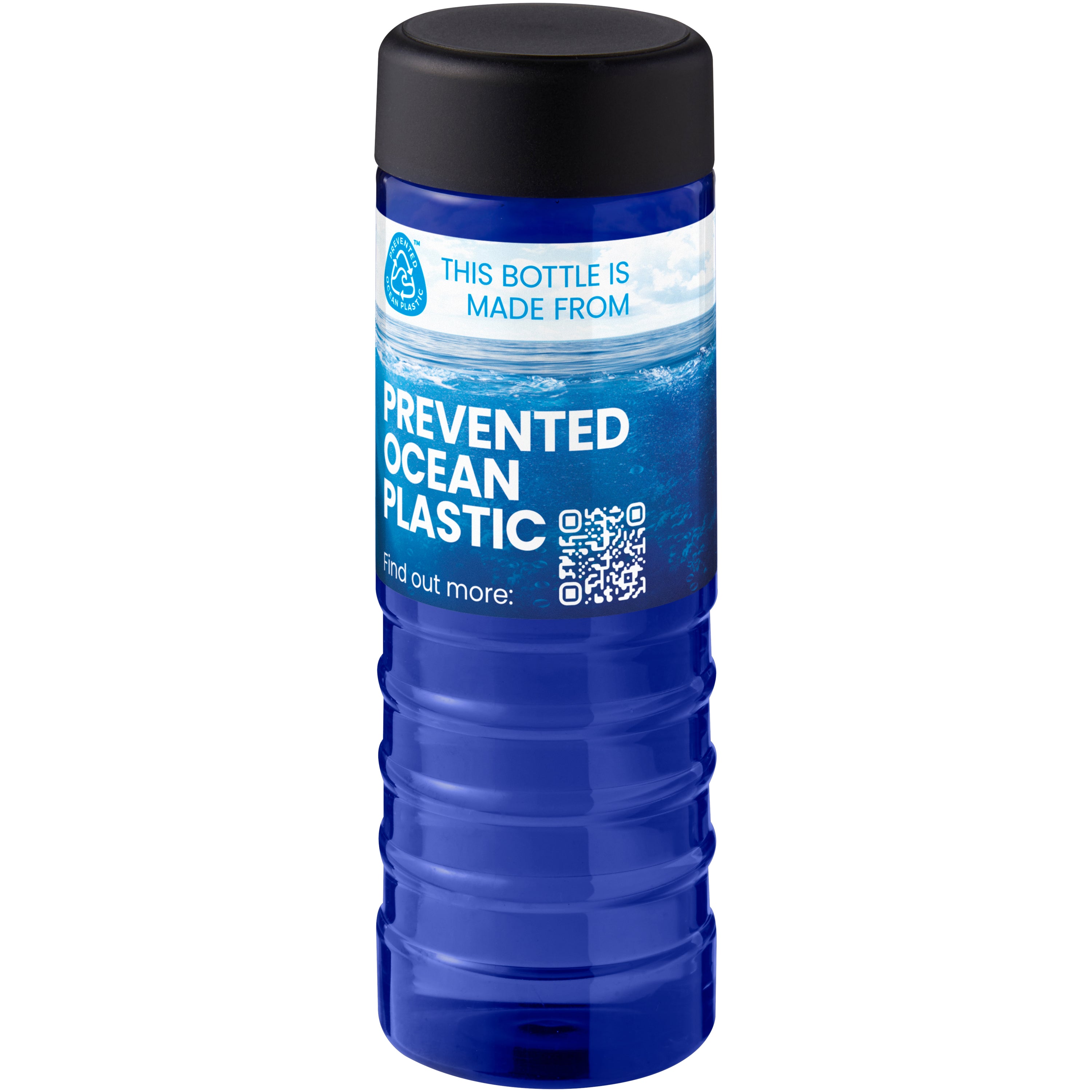 750ml Recycled Plastic Screw Cap Water Bottle